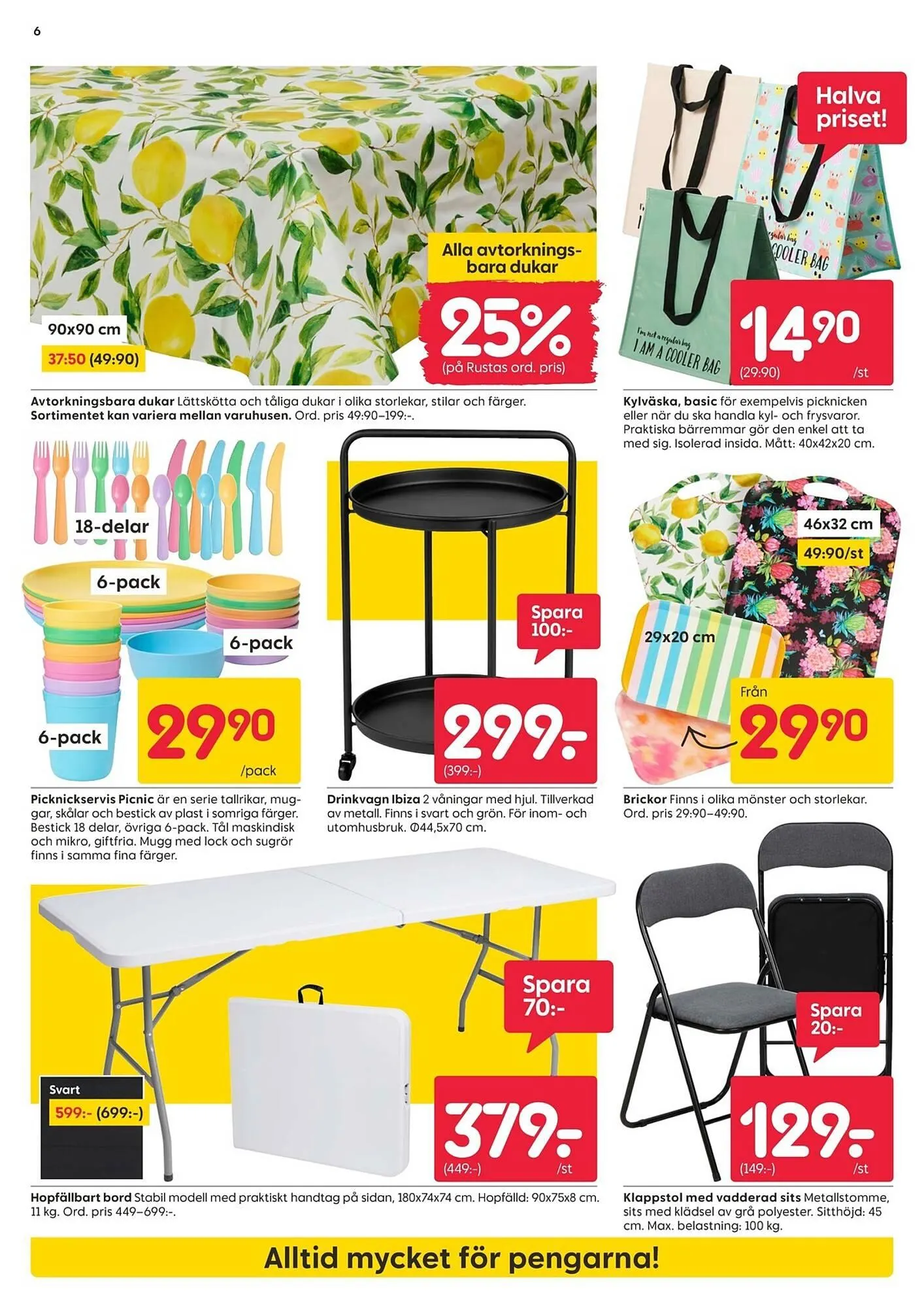 Rusta reklamblad från 7 april till 14 april 2025 - Reklamblad sidor 6