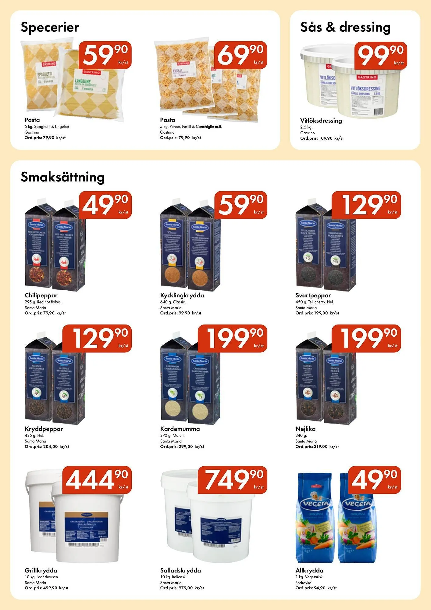 Snabbgross reklamblad från 1 december till 14 december 2025 - Reklamblad sidor 10