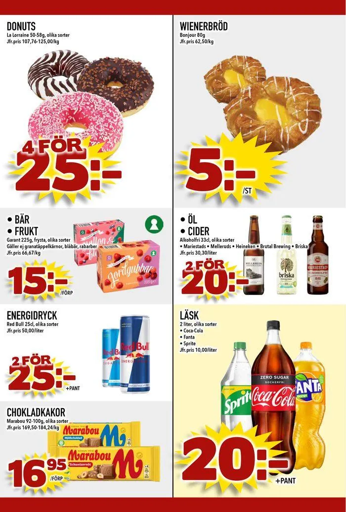 Prisma Mat reklambad från 22 juli till 28 juli 2024 - Reklamblad sidor 7