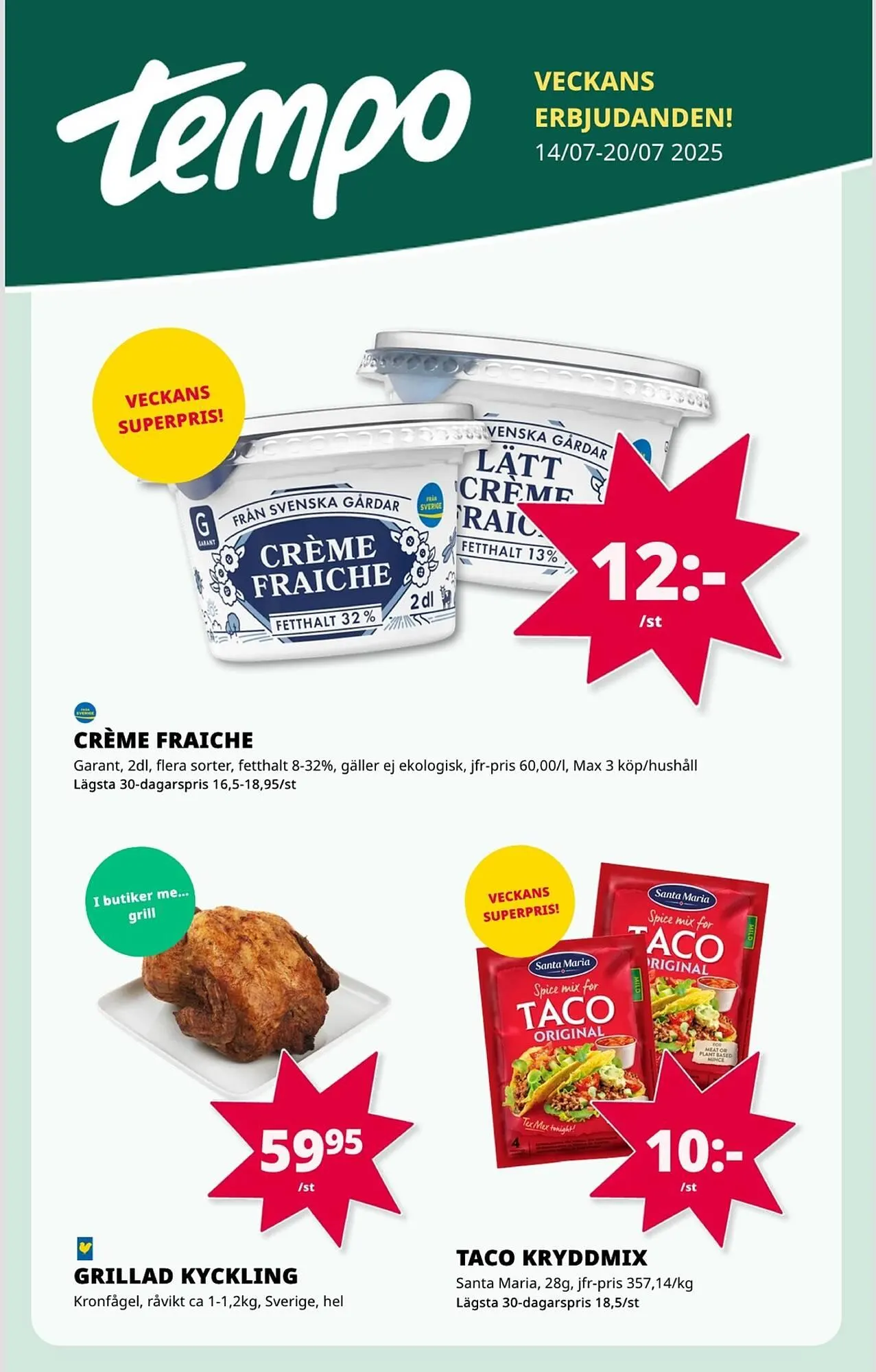 Tempo reklamblad - 1