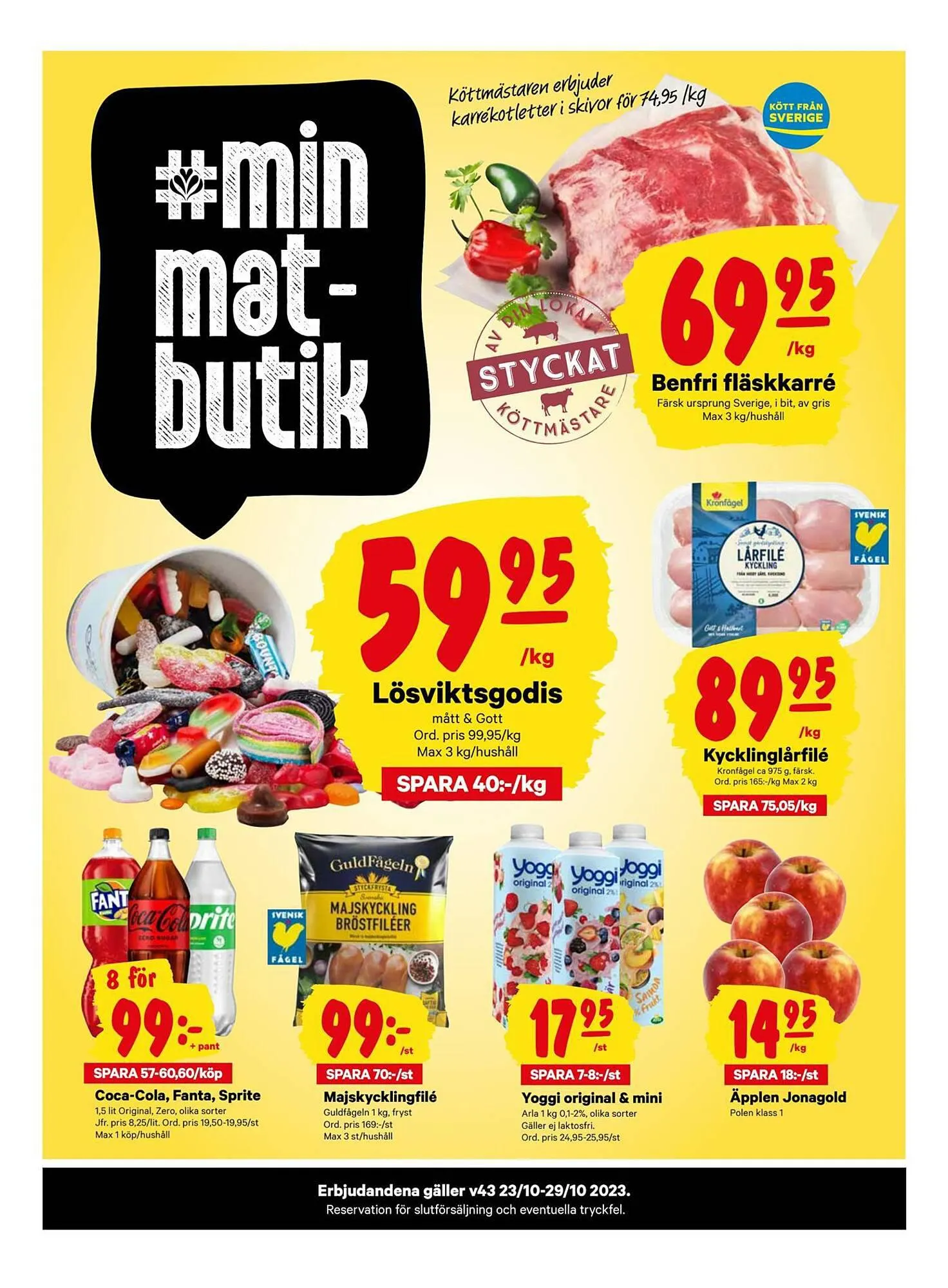 minmatbutik reklamblad - 1
