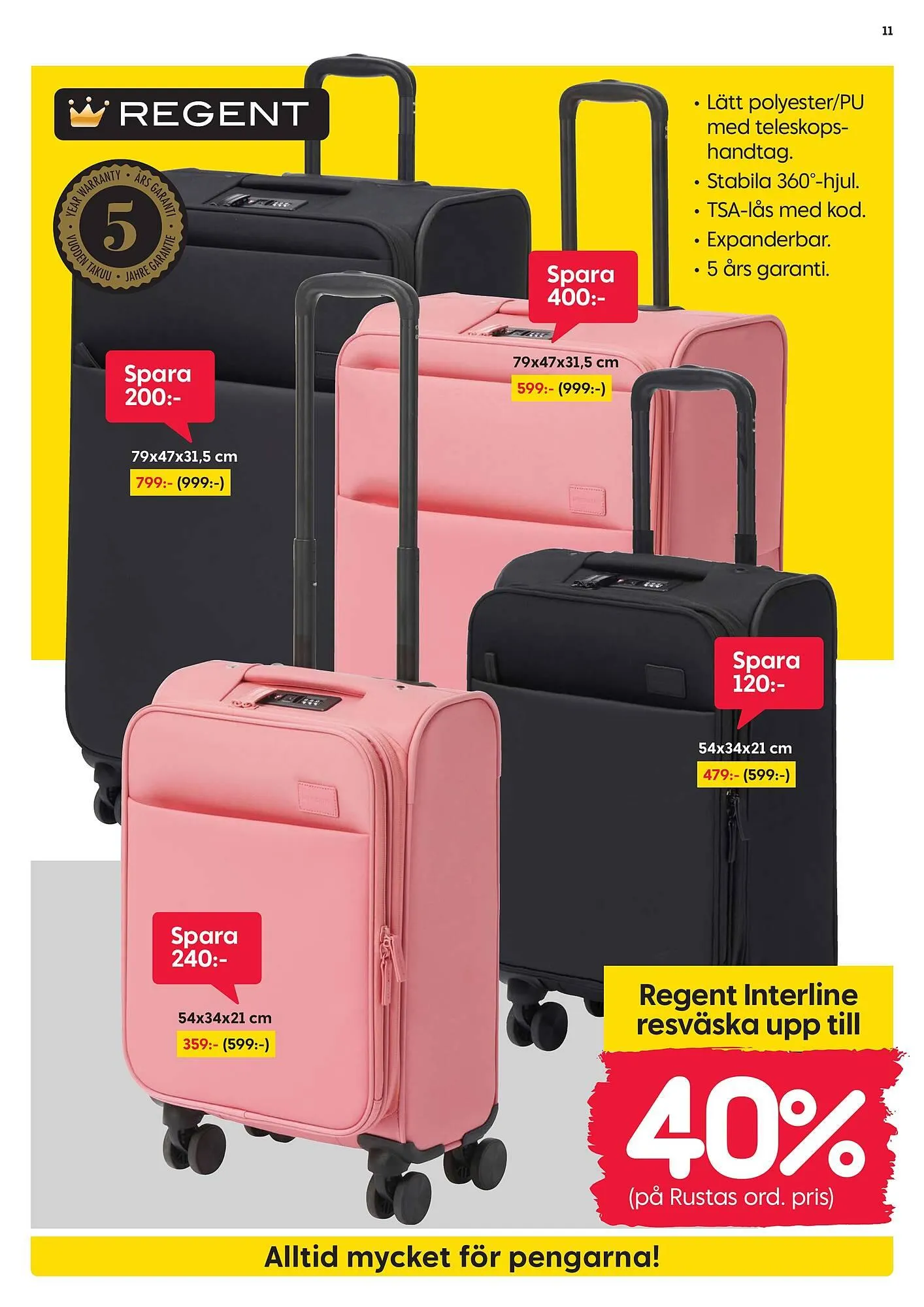 Rusta reklamblad från 13 oktober till 20 oktober 2025 - Reklamblad sidor 11