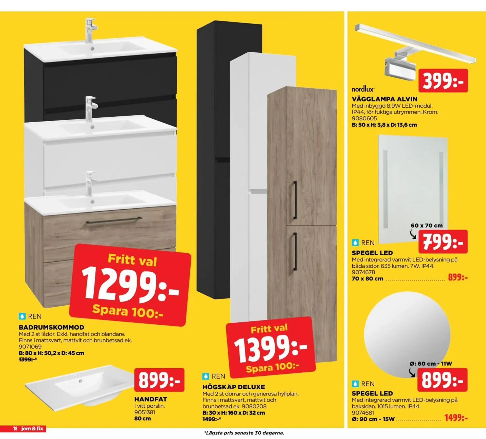 Jem&Fix reklamblad från 19 januari till 9 februari 2026 - Reklamblad sidor 18