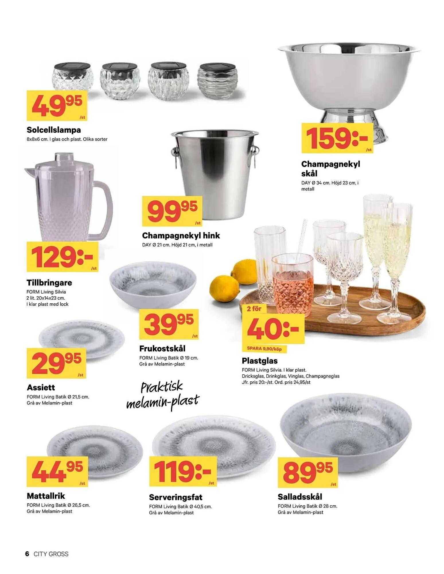 City Gross reklamblad från 19 maj till 15 juni 2025 - Reklamblad sidor 6