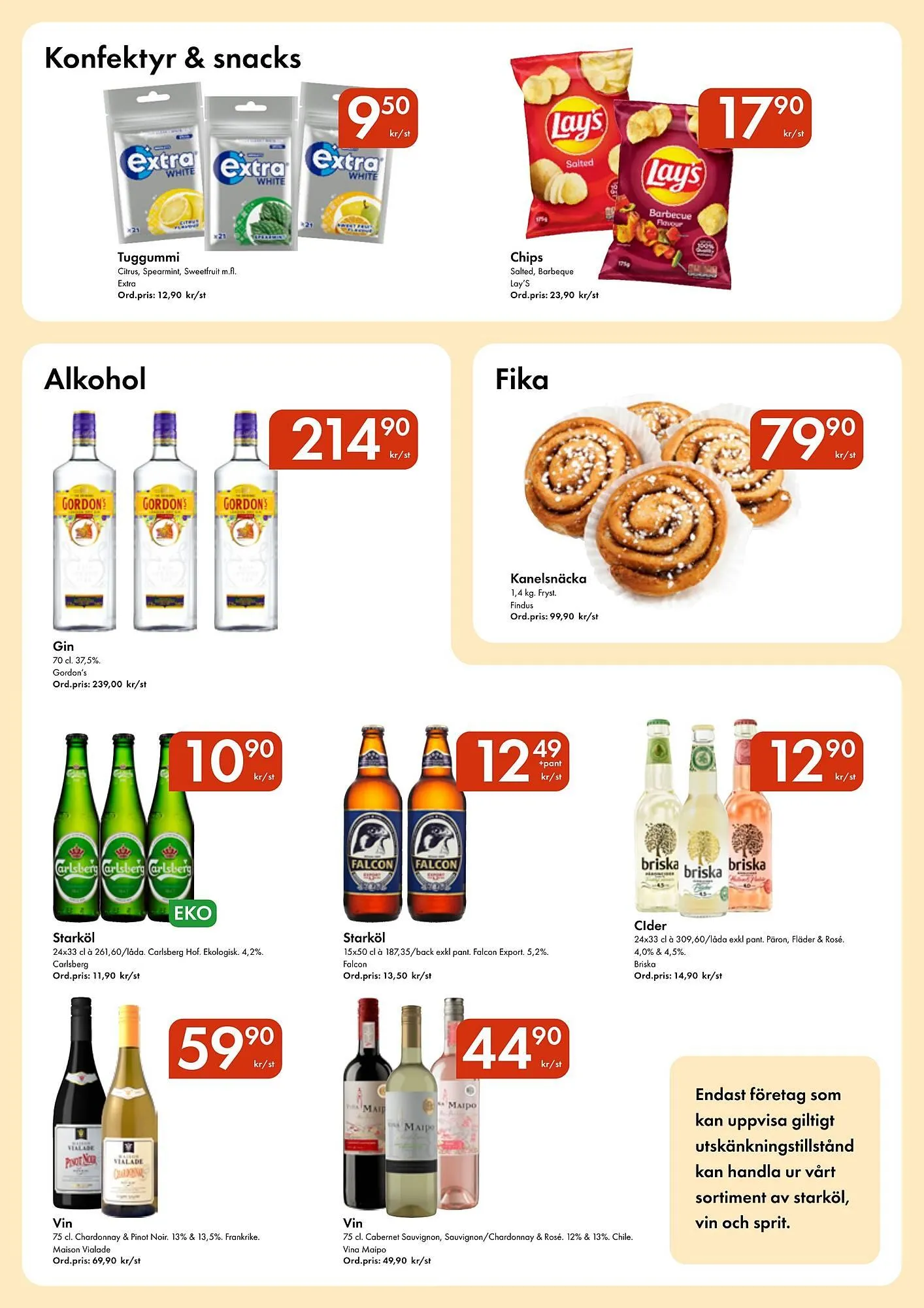 Snabbgross reklamblad från 22 september till 7 oktober 2025 - Reklamblad sidor 14