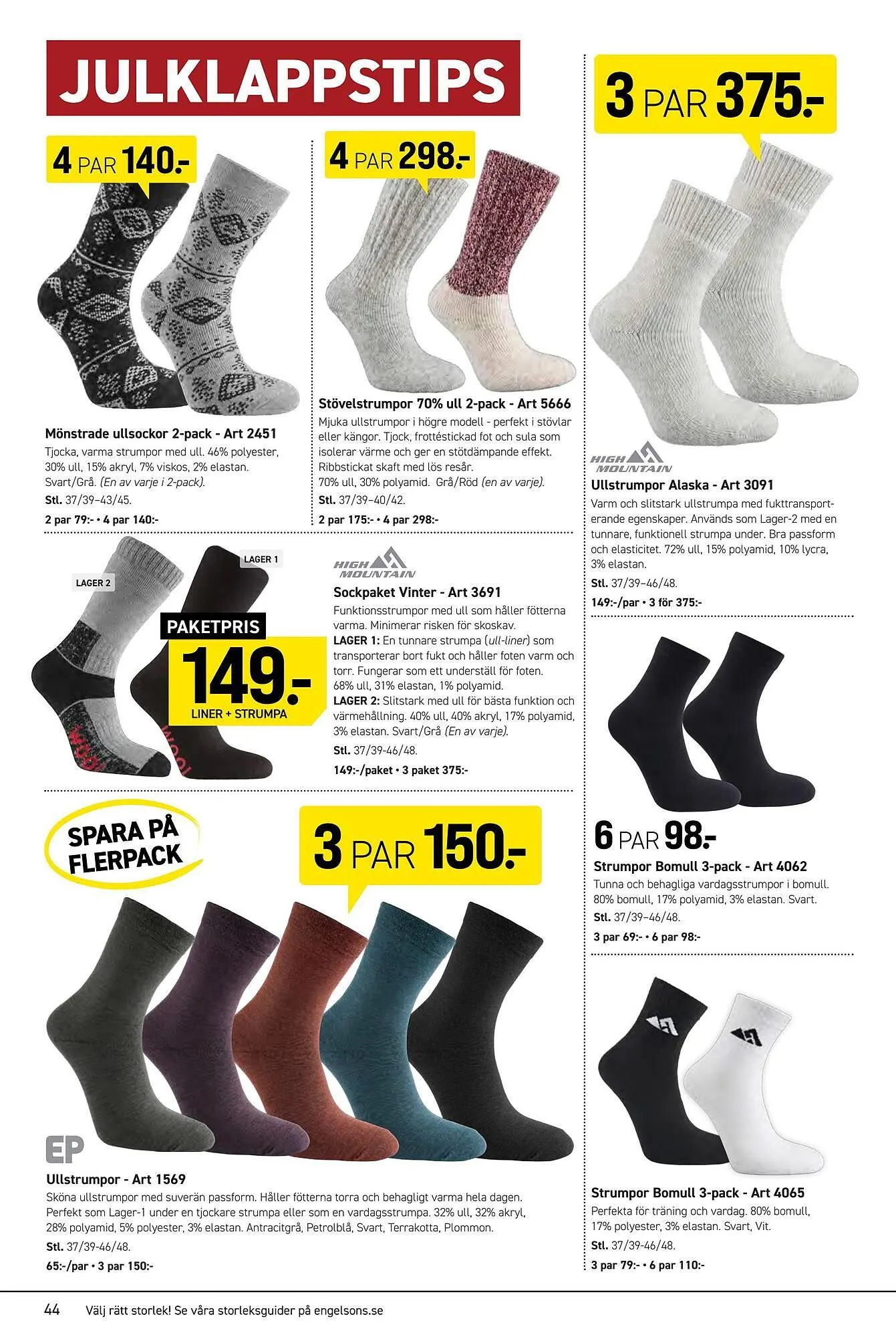 Engelsons reklamblad från 11 november till 25 december 2025 - Reklamblad sidor 44