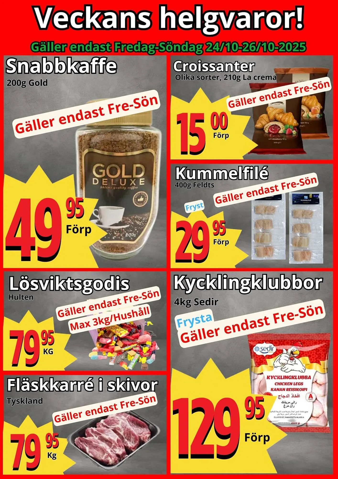 Supergrossen reklamblad från 20 oktober till 26 oktober 2025 - Reklamblad sidor 3