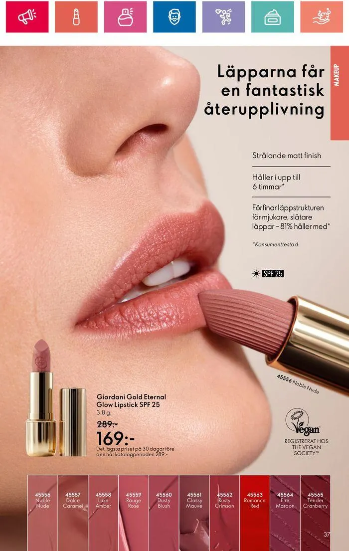 Oriflame reklamblad från 20 juni till 4 juli 2024 - Reklamblad sidor 37