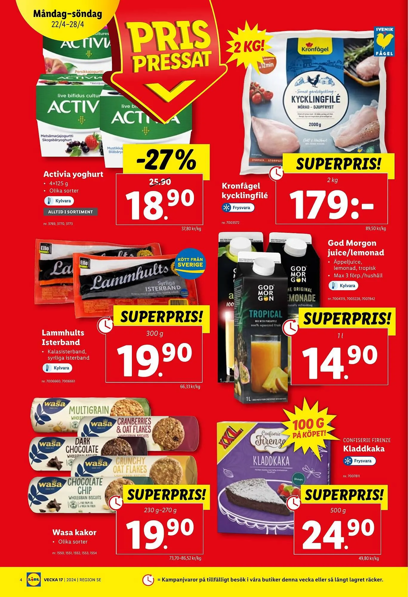 Lidl reklamblad från 22 april till 28 april 2024 - Reklamblad sidor 6