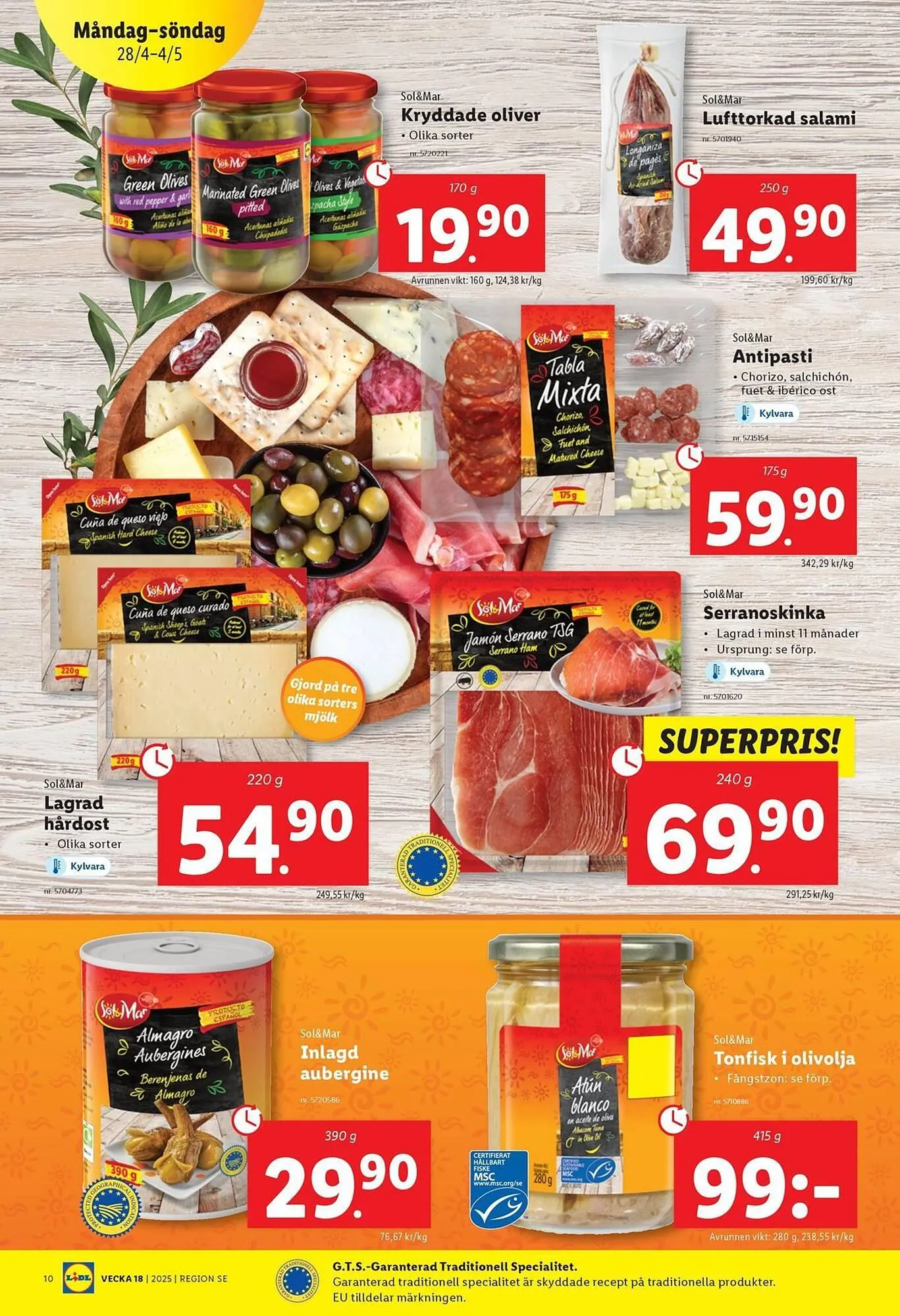 Lidl reklamblad från 28 april till 4 maj 2025 - Reklamblad sidor 10
