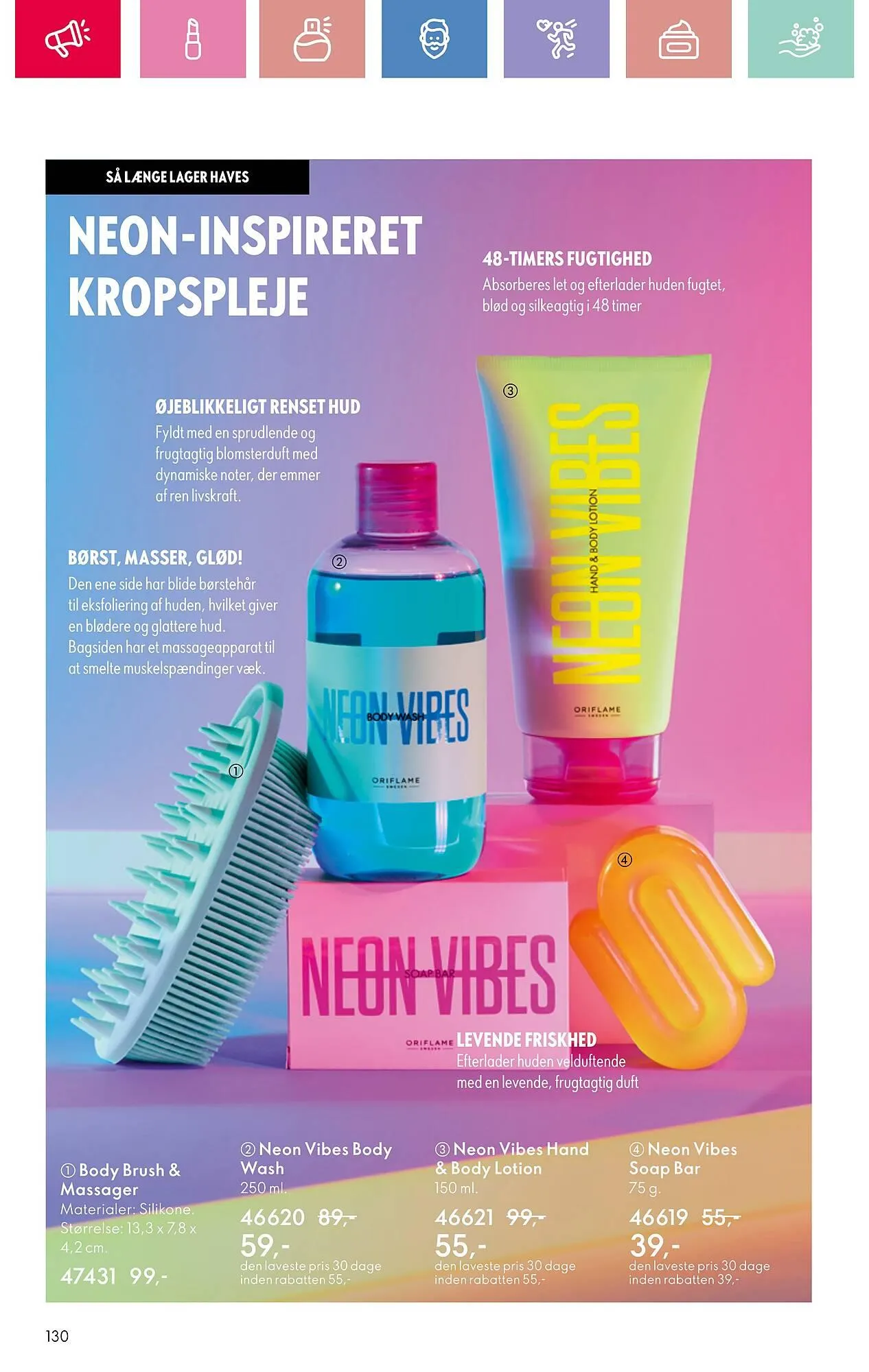 Oriflame reklamblad från 30 mars till 19 april 2025 - Reklamblad sidor 130