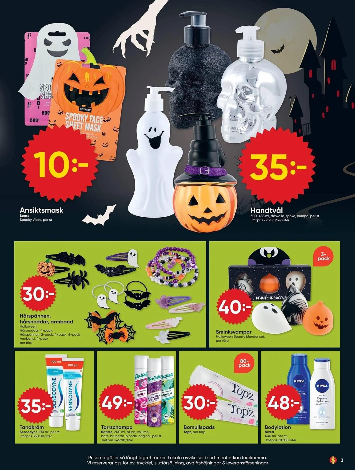 DollarStore annonsblad från 6 oktober till 12 oktober 2025 - Reklamblad sidor 3