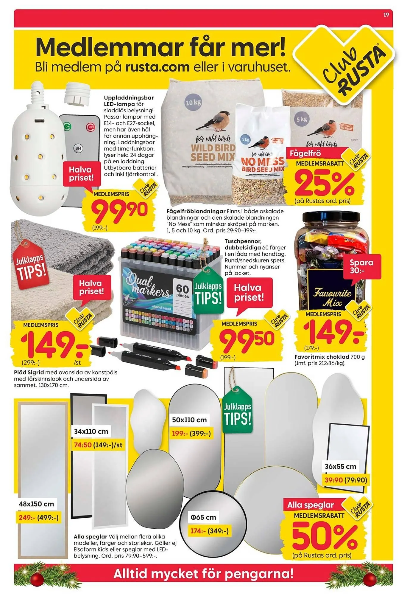 Rusta reklamblad från 1 december till 7 december 2025 - Reklamblad sidor 19
