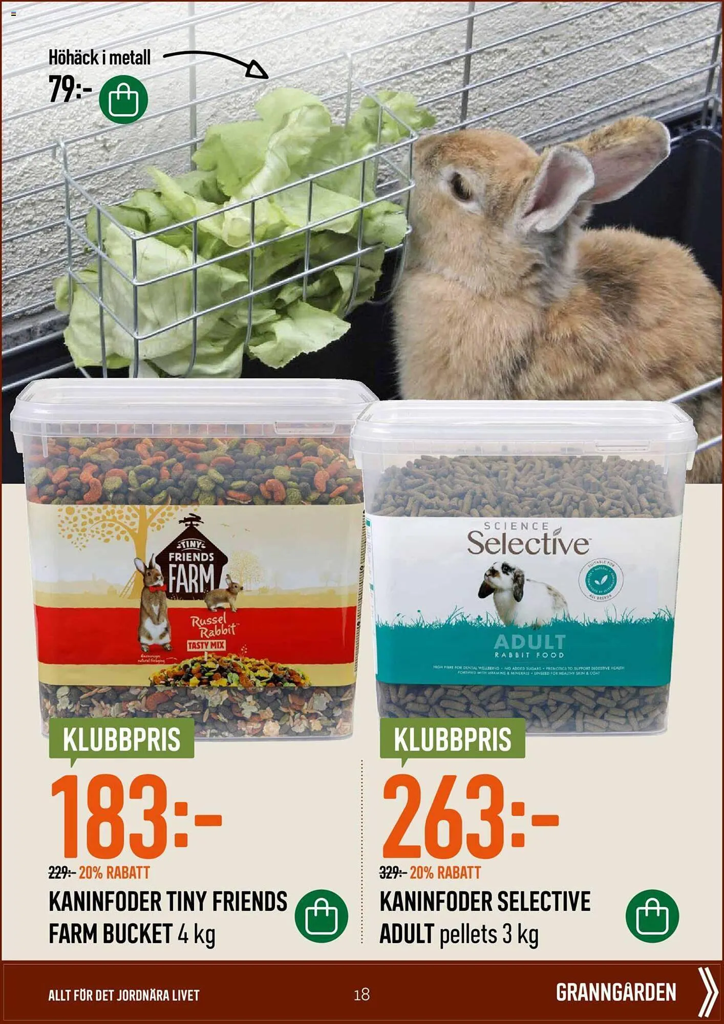 Granngården reklamblad från 22 september till 1 oktober 2023 - Reklamblad sidor 18
