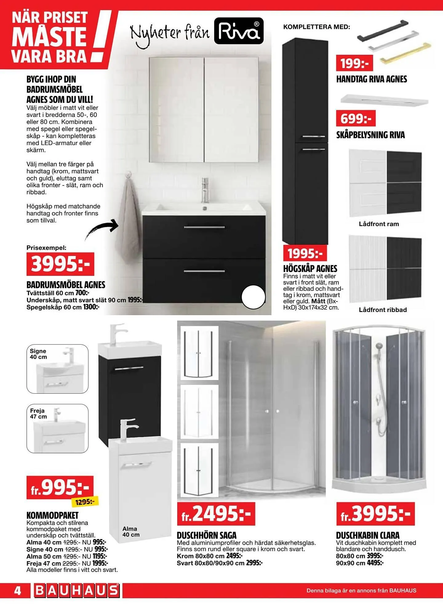 Bauhaus reklamblad från 29 september till 12 oktober 2025 - Reklamblad sidor 4