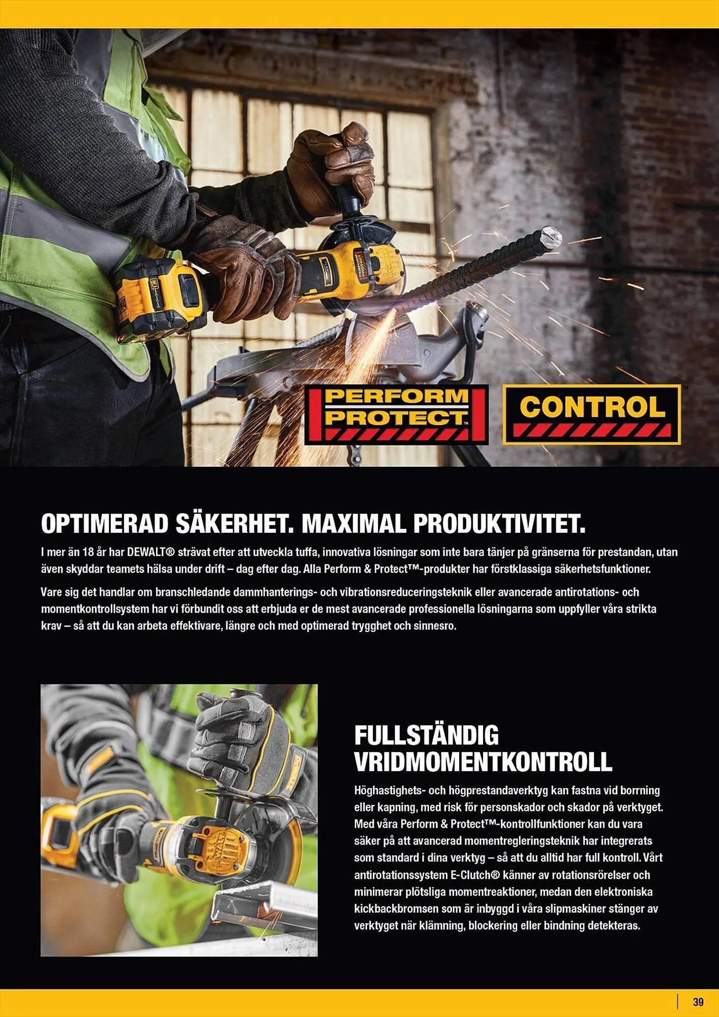 Dewalt reklamblad från 5 maj till 31 december 2023 - Reklamblad sidor 39