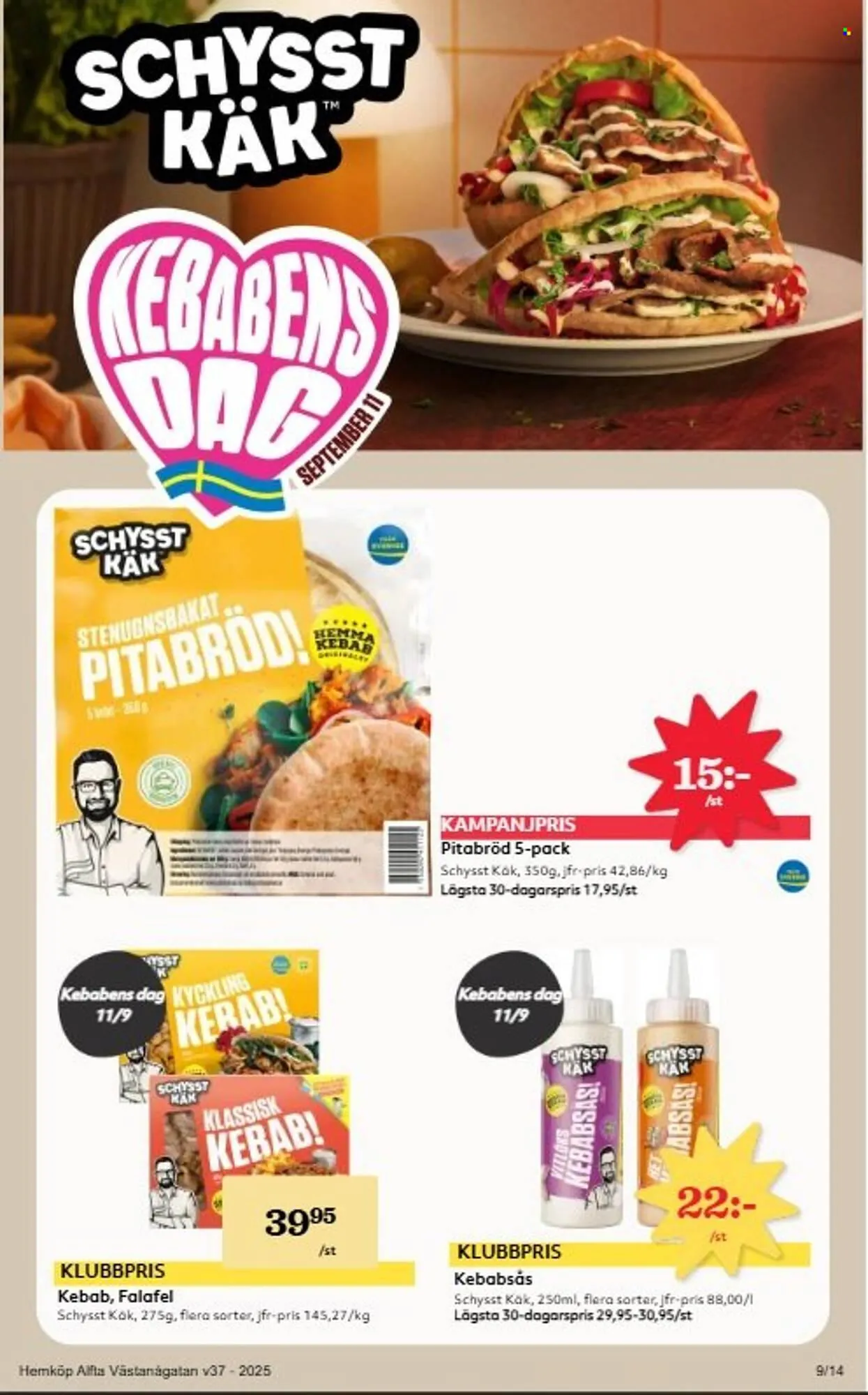 Hemköp reklamblad från 8 september till 14 september 2025 - Reklamblad sidor 9