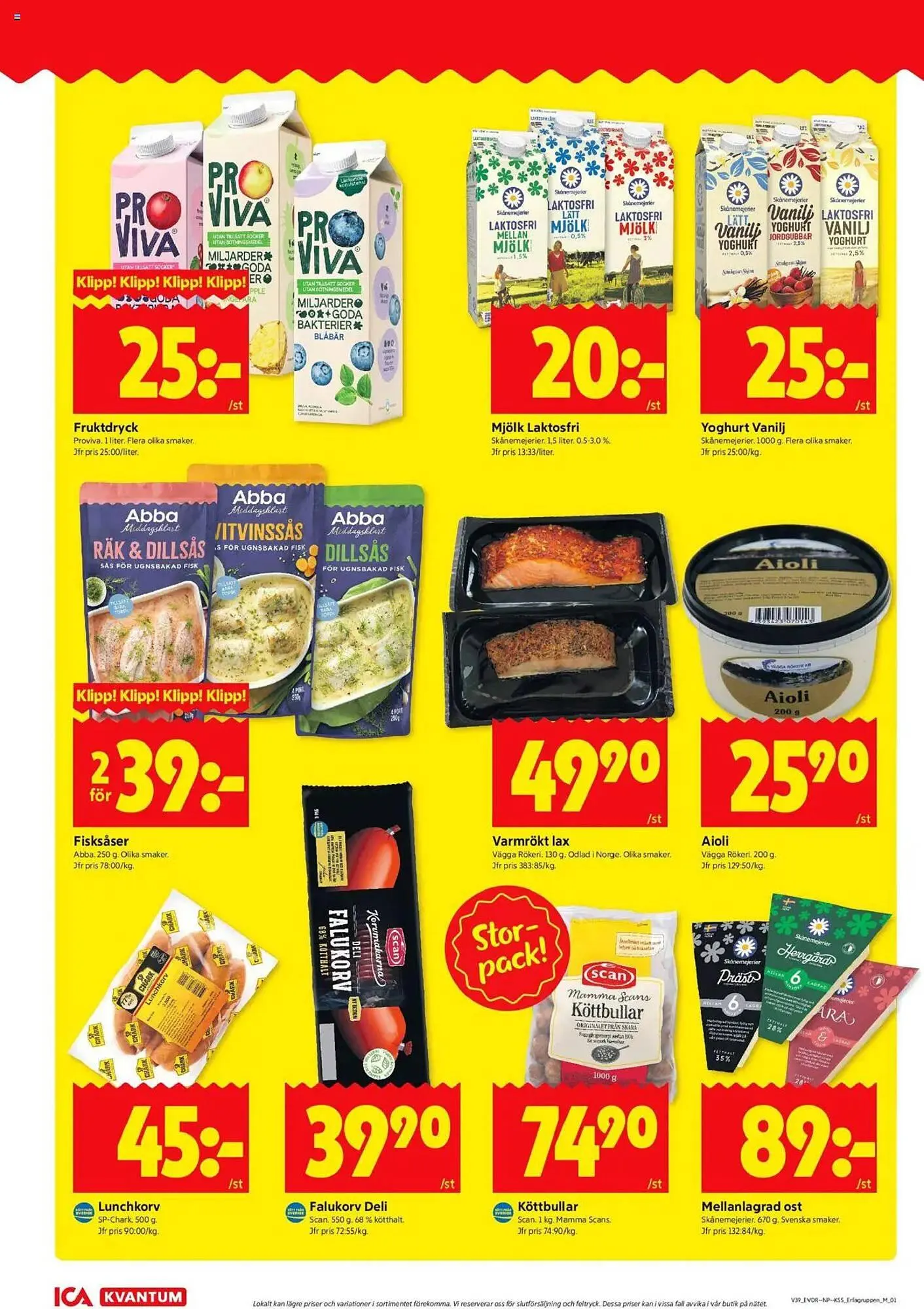 ICA Kvantum reklamblad från 22 september till 28 september 2025 - Reklamblad sidor 6