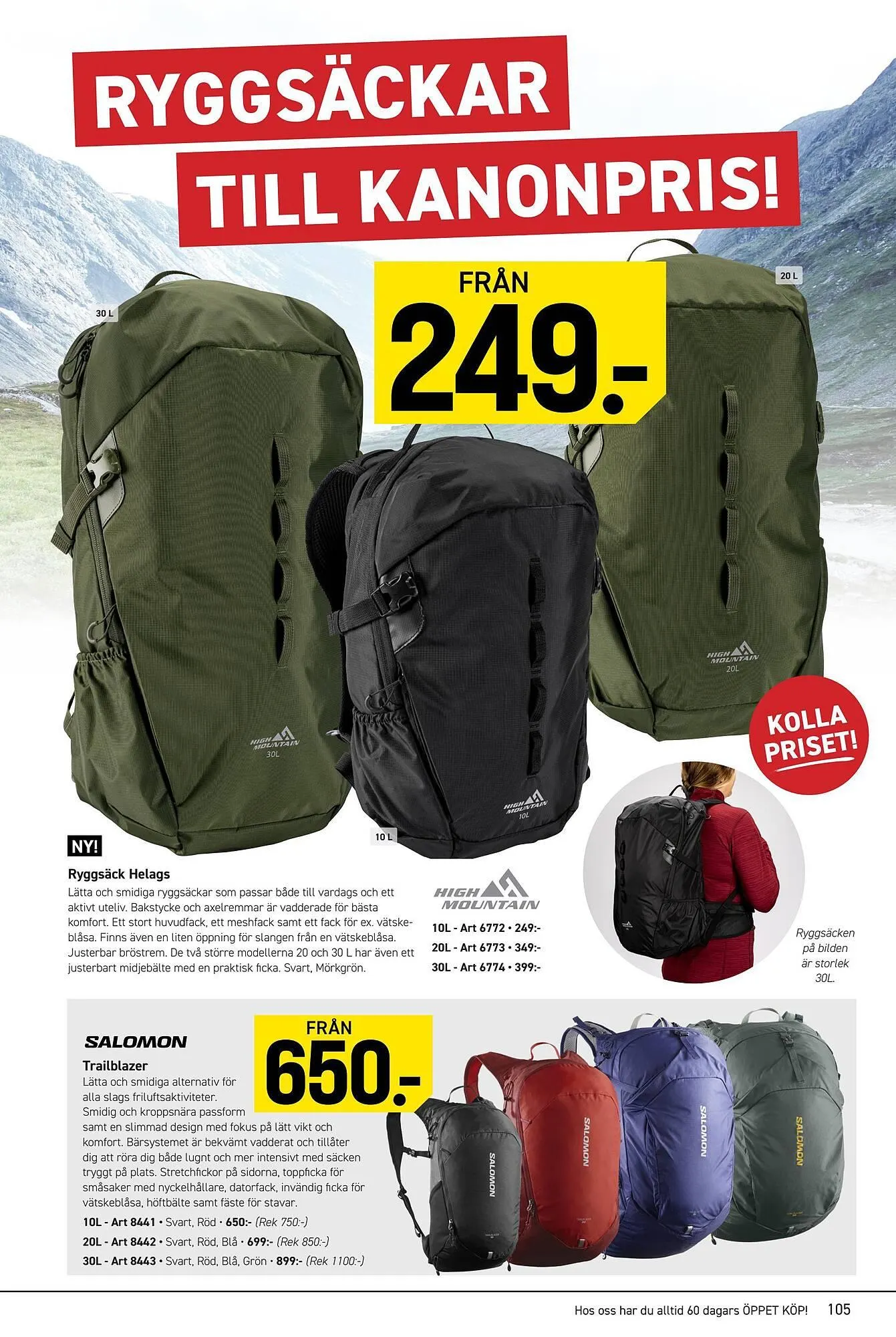 Engelsons reklamblad från 17 mars till 24 mars 2025 - Reklamblad sidor 105