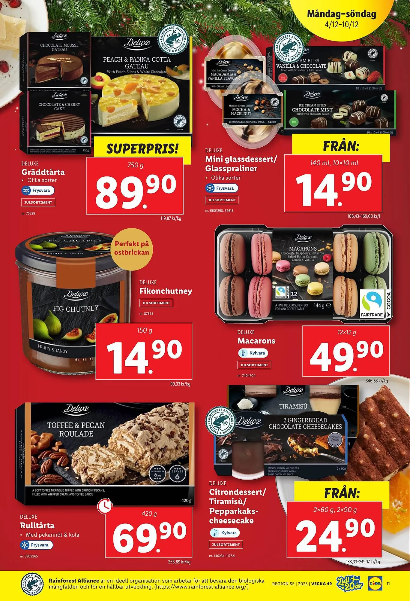 Lidl reklamblad från 4 december till 10 december 2023 - Reklamblad sidor 11
