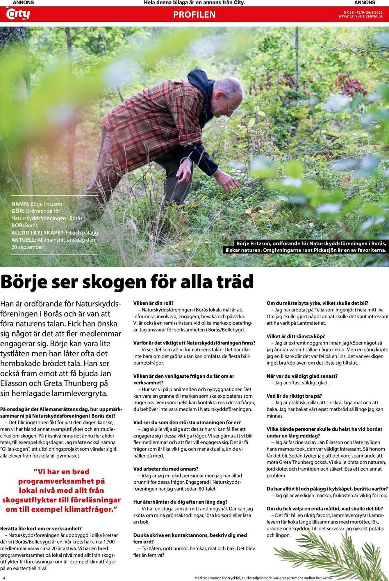 ICA Kvantum reklamblad från 18 september till 24 september 2023 - Reklamblad sidor 4