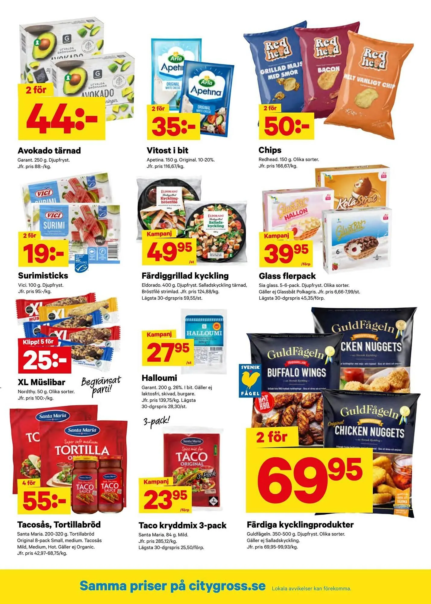 City Gross reklamblad från 20 april till 27 april 2026 - Reklamblad sidor 9