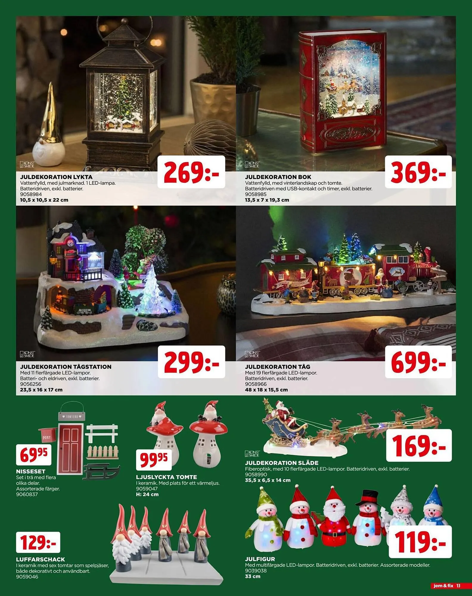 Jem&Fix reklamblad från 29 oktober till 24 december 2023 - Reklamblad sidor 13