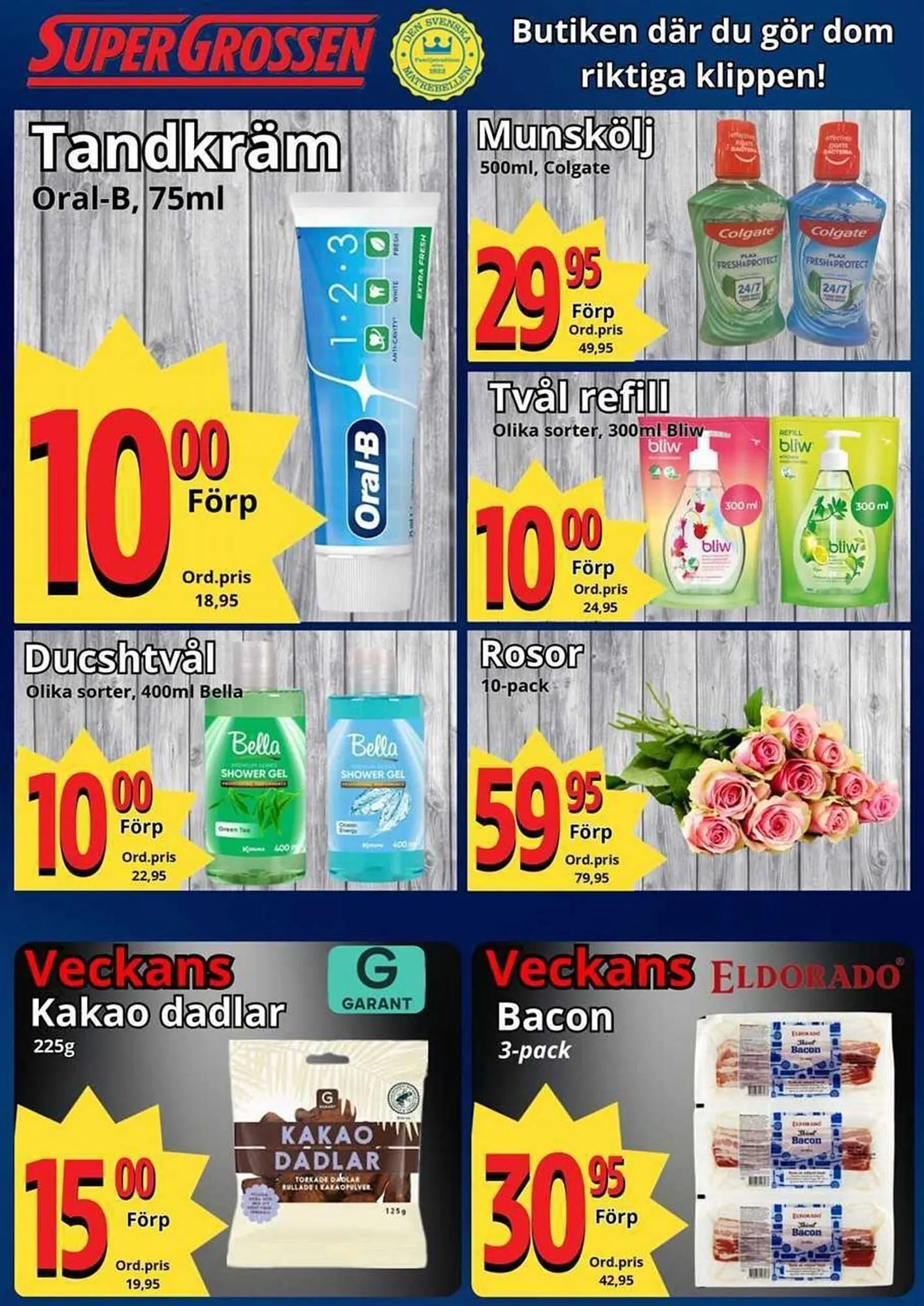 Supergrossen reklamblad från 24 mars till 30 mars 2025 - Reklamblad sidor 10