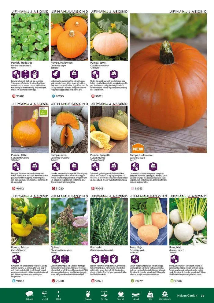 Nelson Gardens frökatalog 2024 är här! från 6 mars till 31 december 2024 - Reklamblad sidor 25