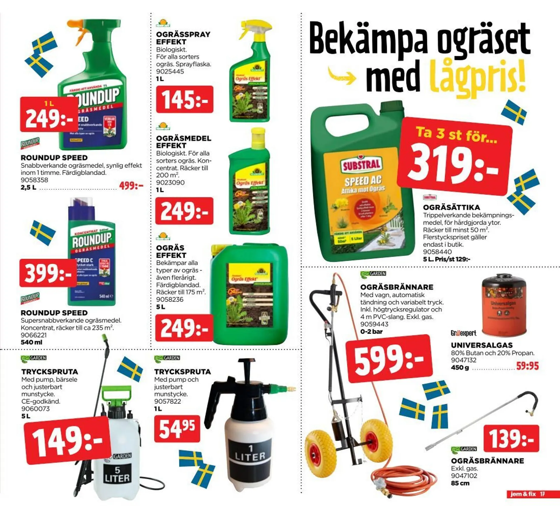 Jem&Fix reklamblad från 7 april till 13 april 2025 - Reklamblad sidor 17