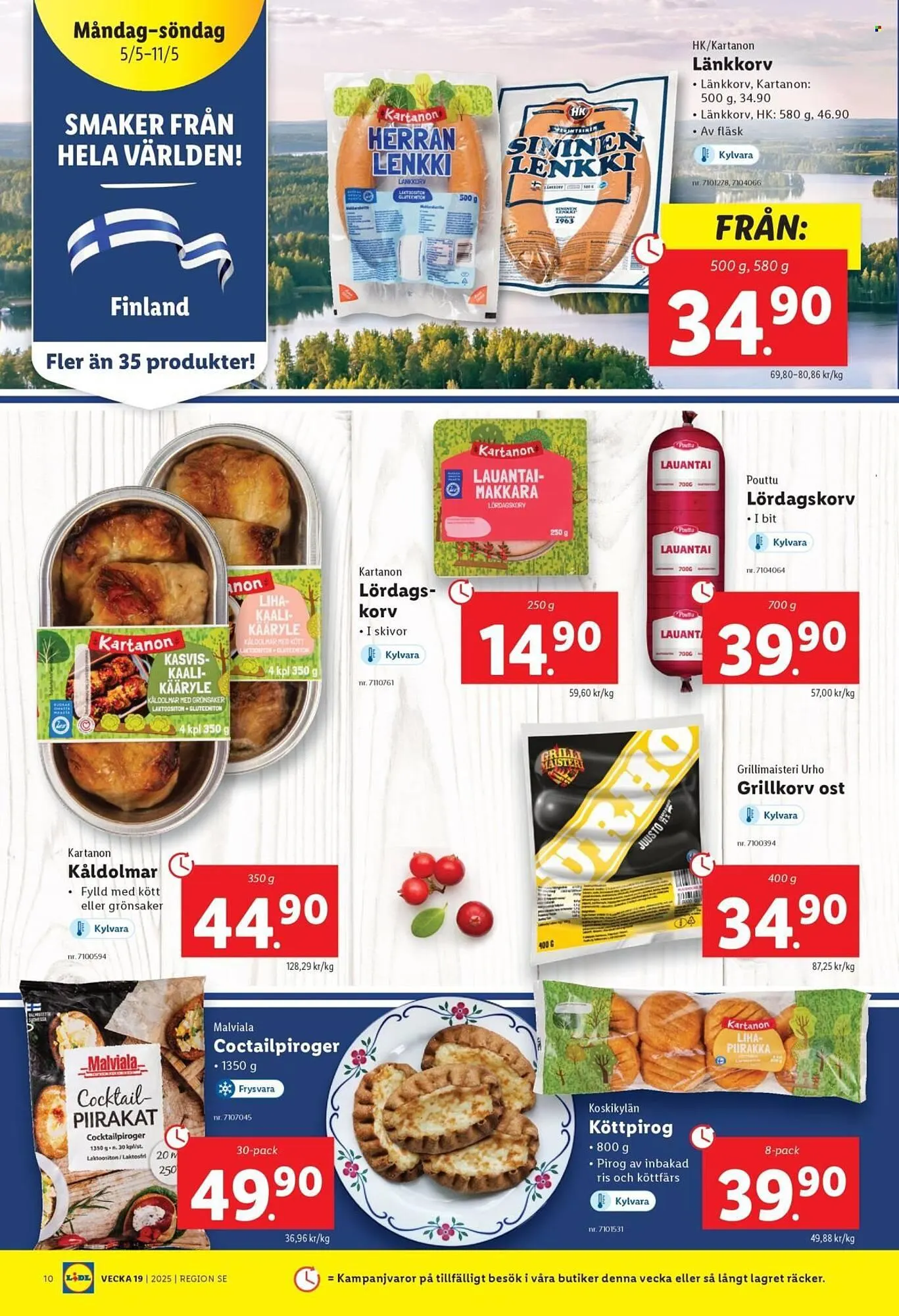 Lidl reklamblad från 5 maj till 11 maj 2025 - Reklamblad sidor 10