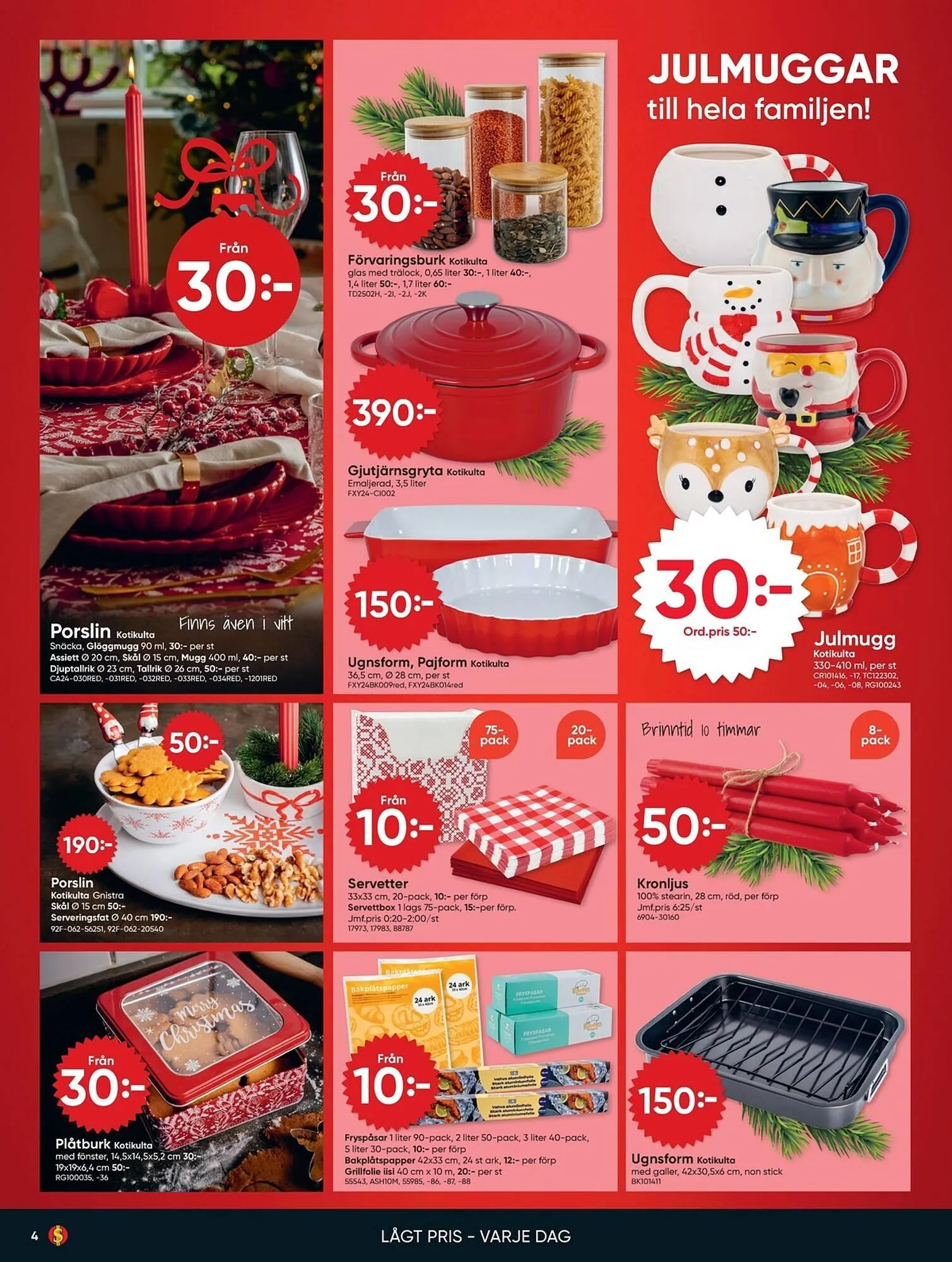 DollarStore annonsblad från 15 december till 21 december 2025 - Reklamblad sidor 4