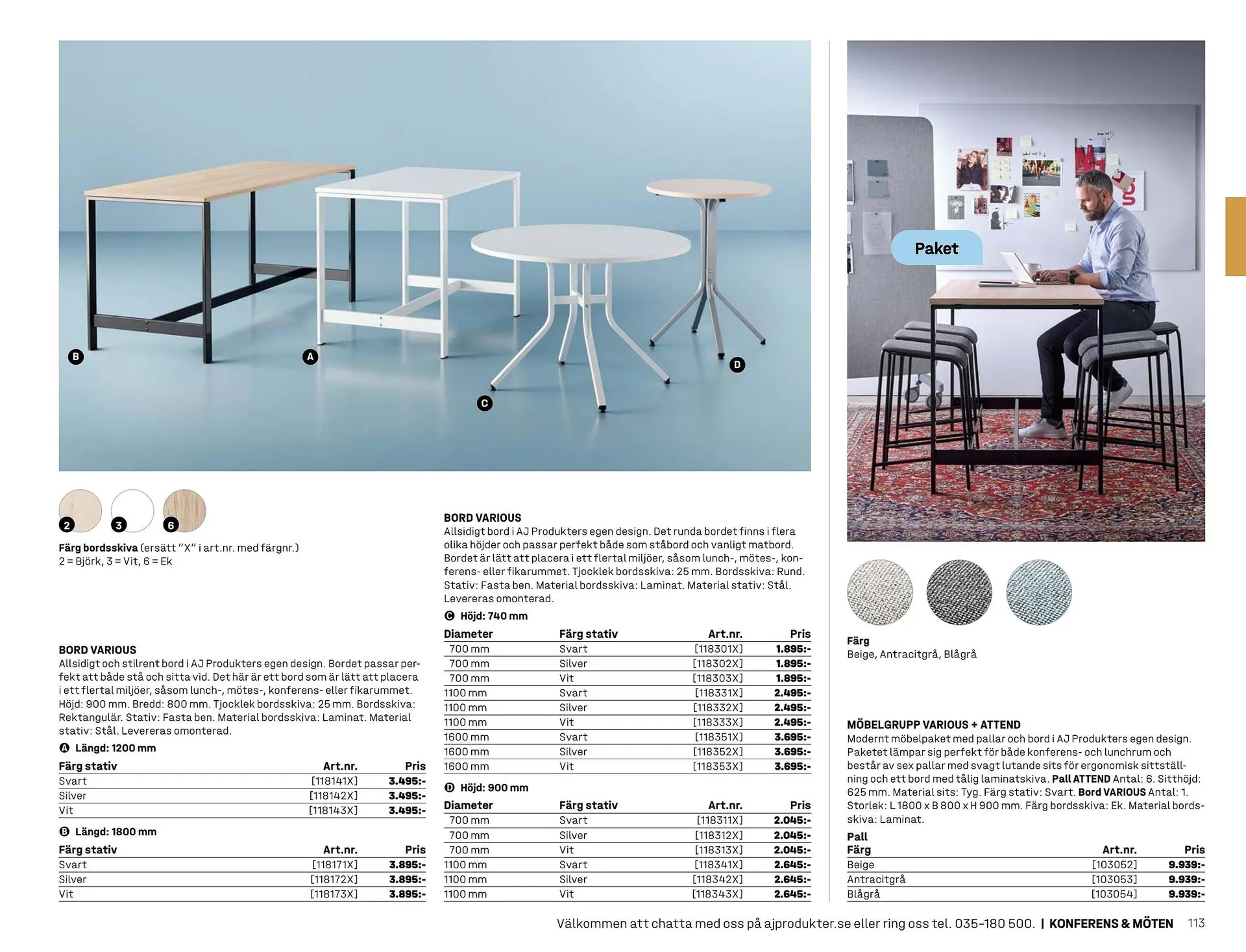 AJ Produkter reklamblad från 1 januari till 31 december 2025 - Reklamblad sidor 113