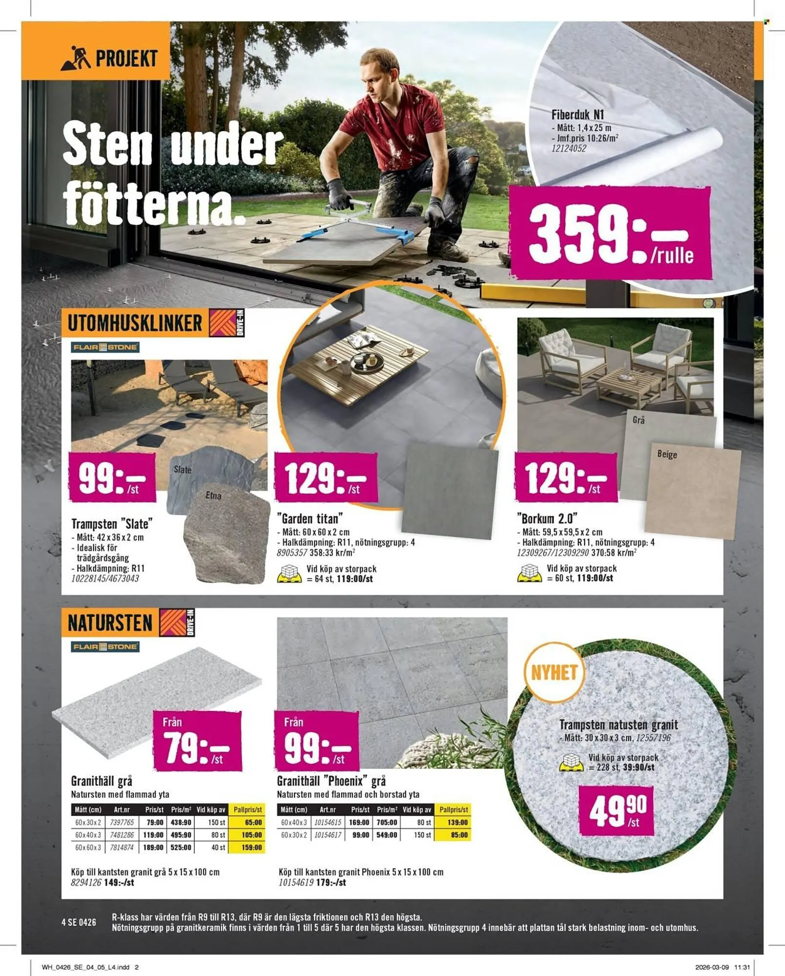 Hornbach reklamblad från 1 april till 30 april 2026 - Reklamblad sidor 4