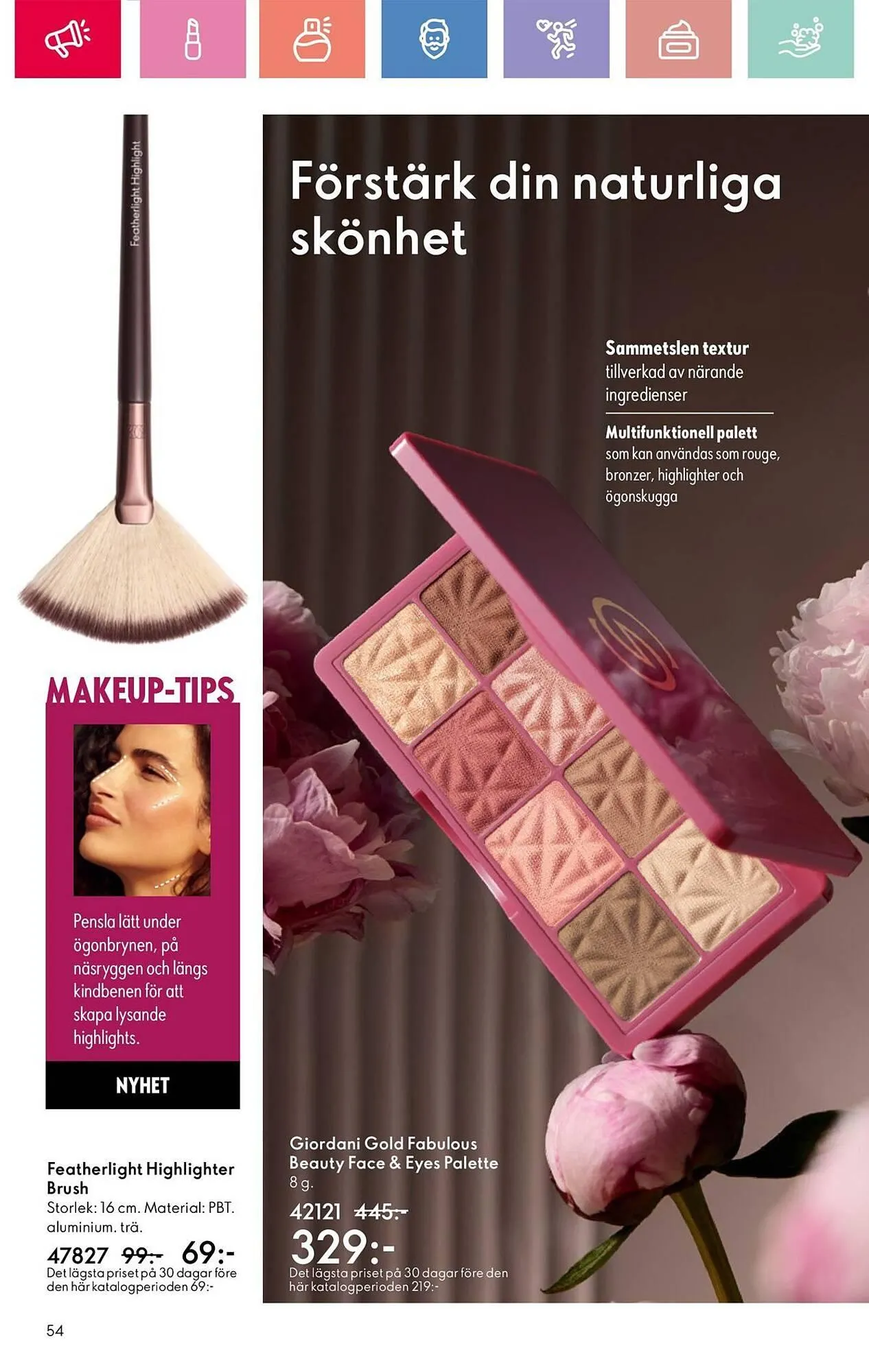 Oriflame reklamblad från 24 augusti till 13 september 2025 - Reklamblad sidor 54