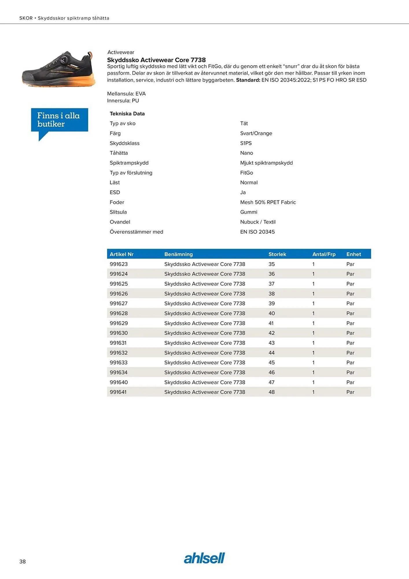 Ahlsell reklamblad från 11 september till 21 november 2025 - Reklamblad sidor 40