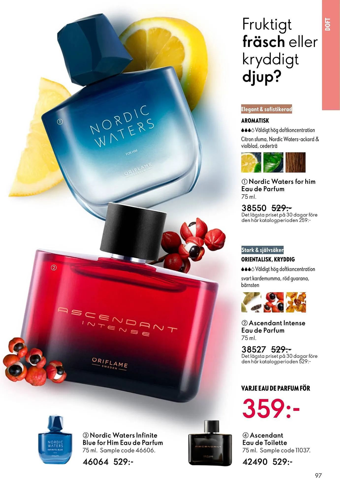 Oriflame reklamblad från 18 februari till 10 mars 2026 - Reklamblad sidor 97