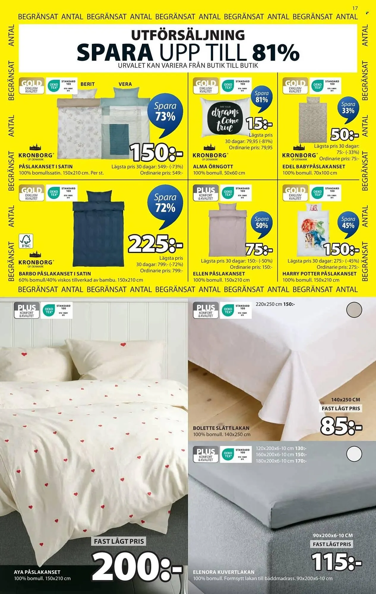 JYSK reklamblad från 2 juni till 15 juni 2025 - Reklamblad sidor 17