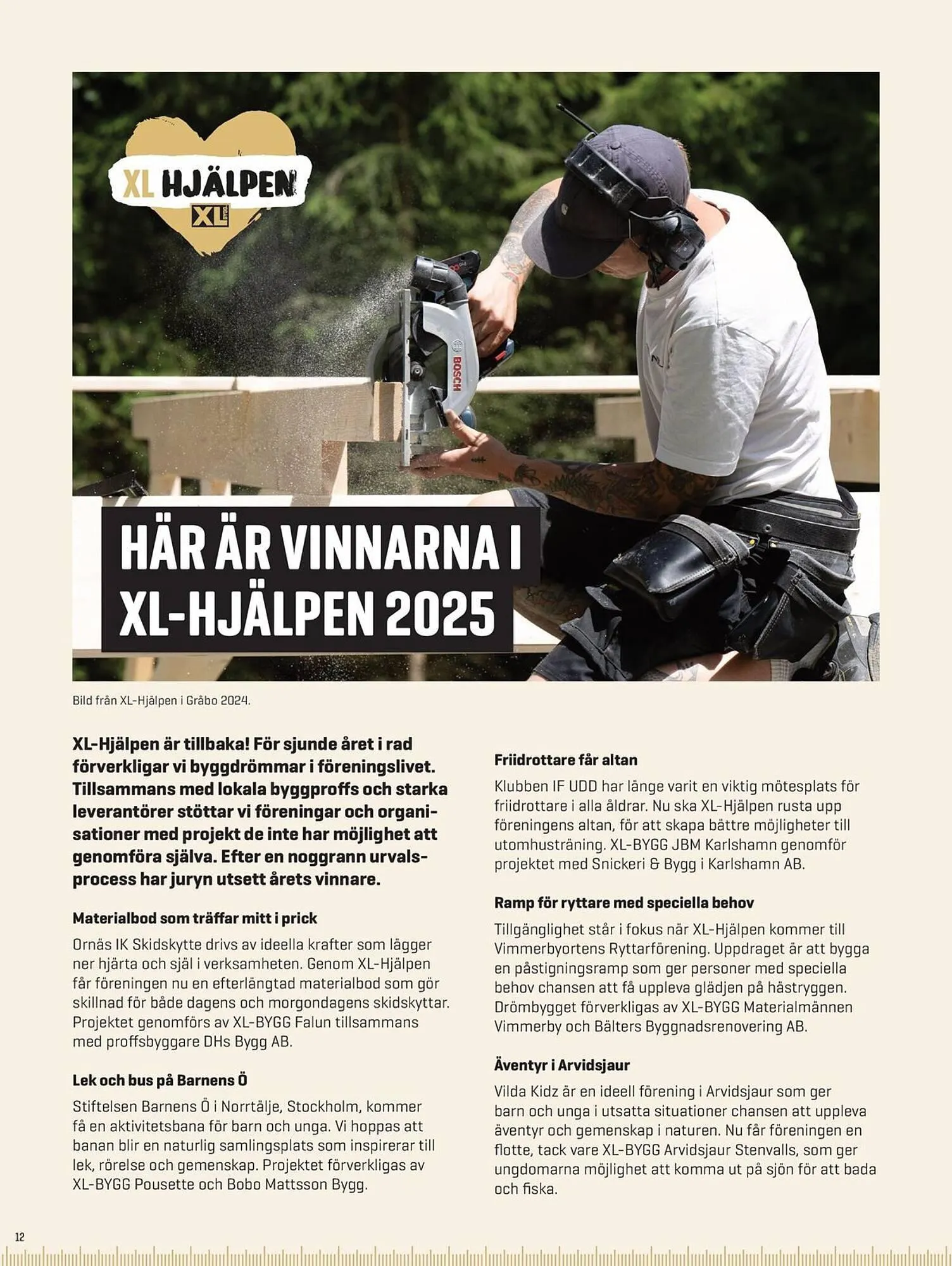 XL-Bygg reklamblad från 19 juni till 13 juli 2025 - Reklamblad sidor 12
