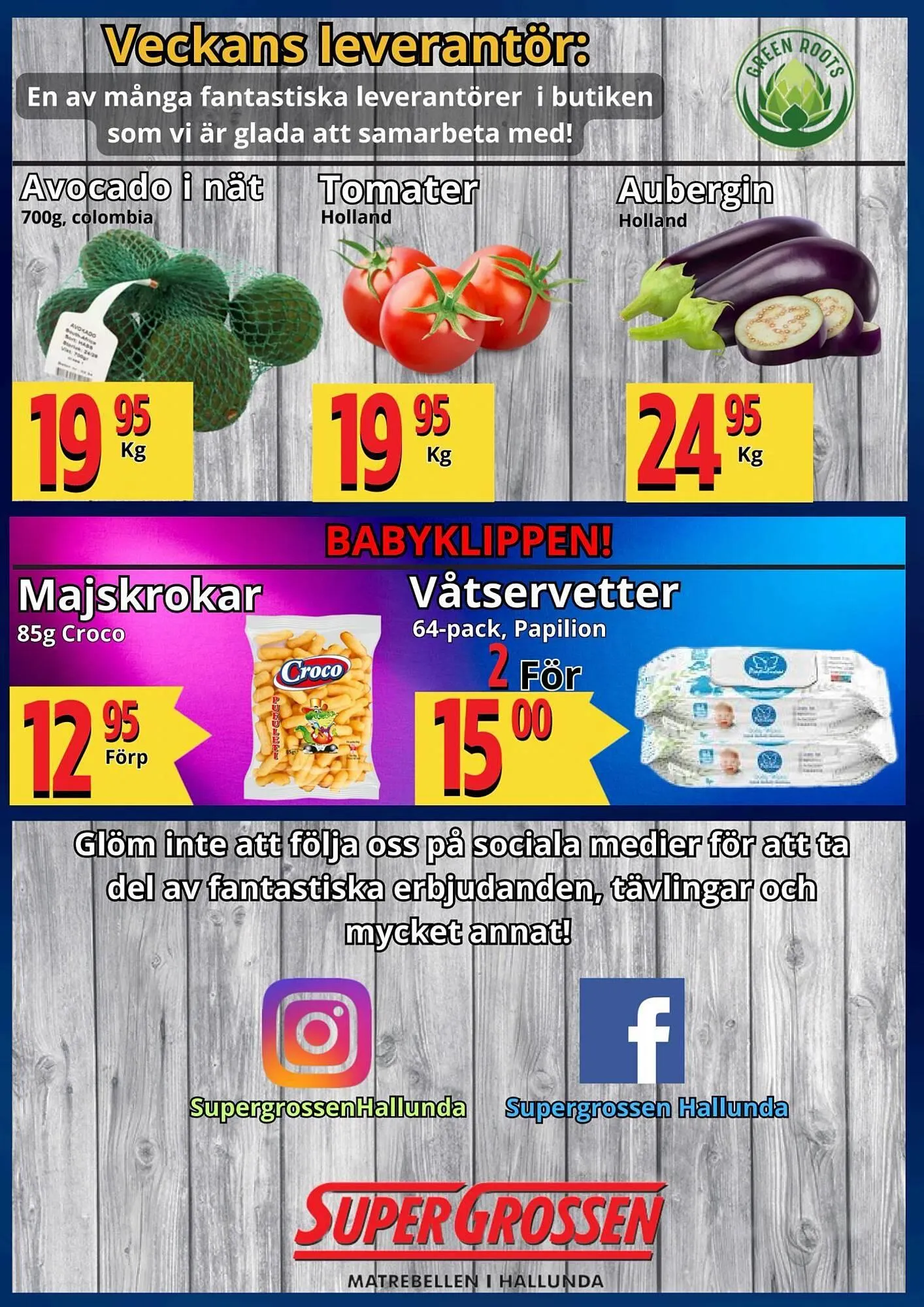 Supergrossen reklamblad från 3 november till 9 november 2025 - Reklamblad sidor 15