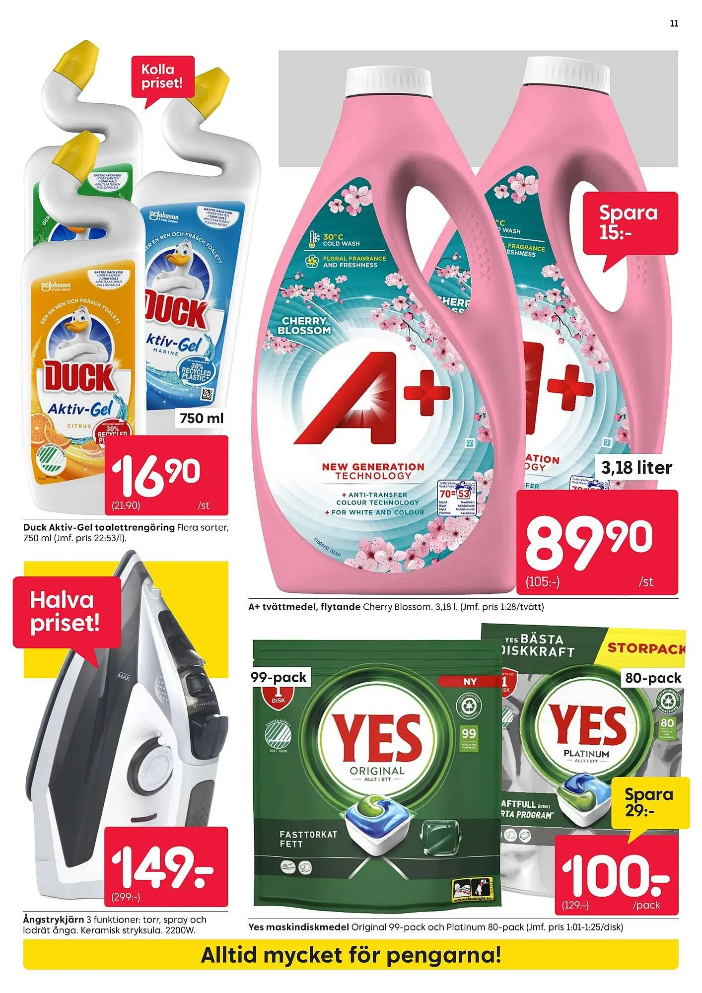 Rusta reklamblad från 4 augusti till 10 augusti 2025 - Reklamblad sidor 11