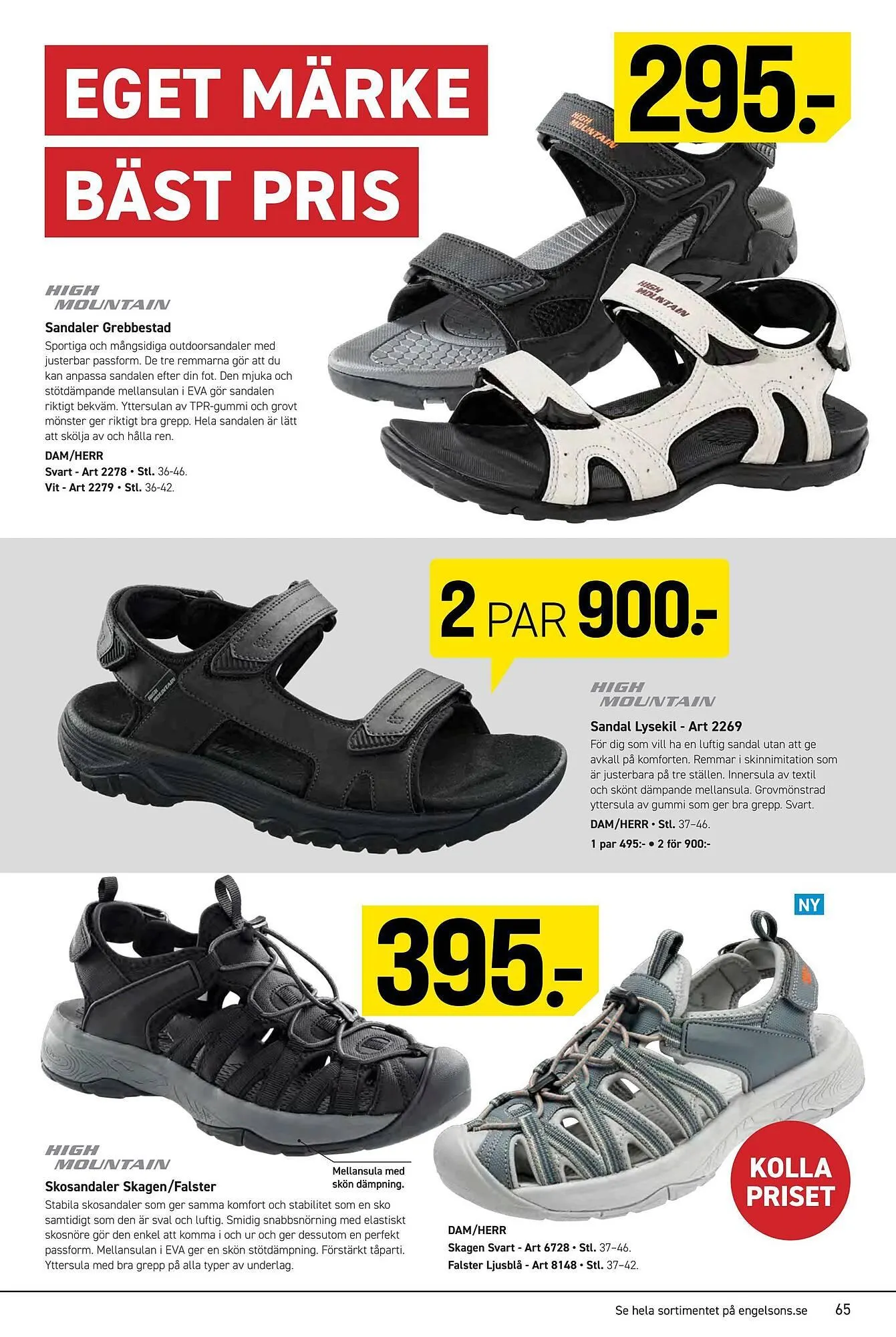 Engelsons reklamblad från 12 maj till 31 maj 2025 - Reklamblad sidor 65