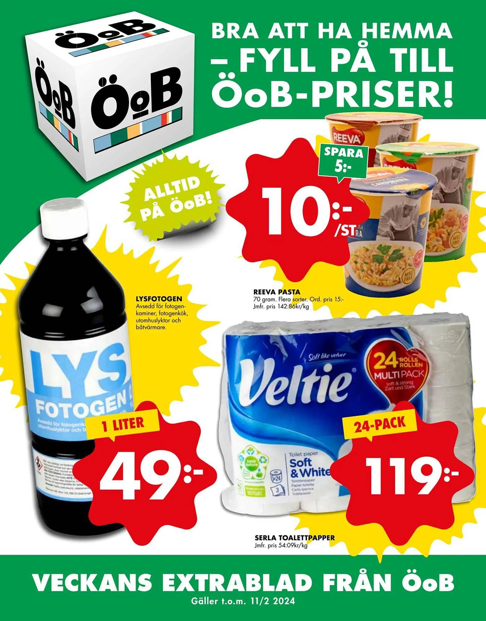ÖoB reklamblad från 28 januari till 4 februari 2024 - Reklamblad sidor 12
