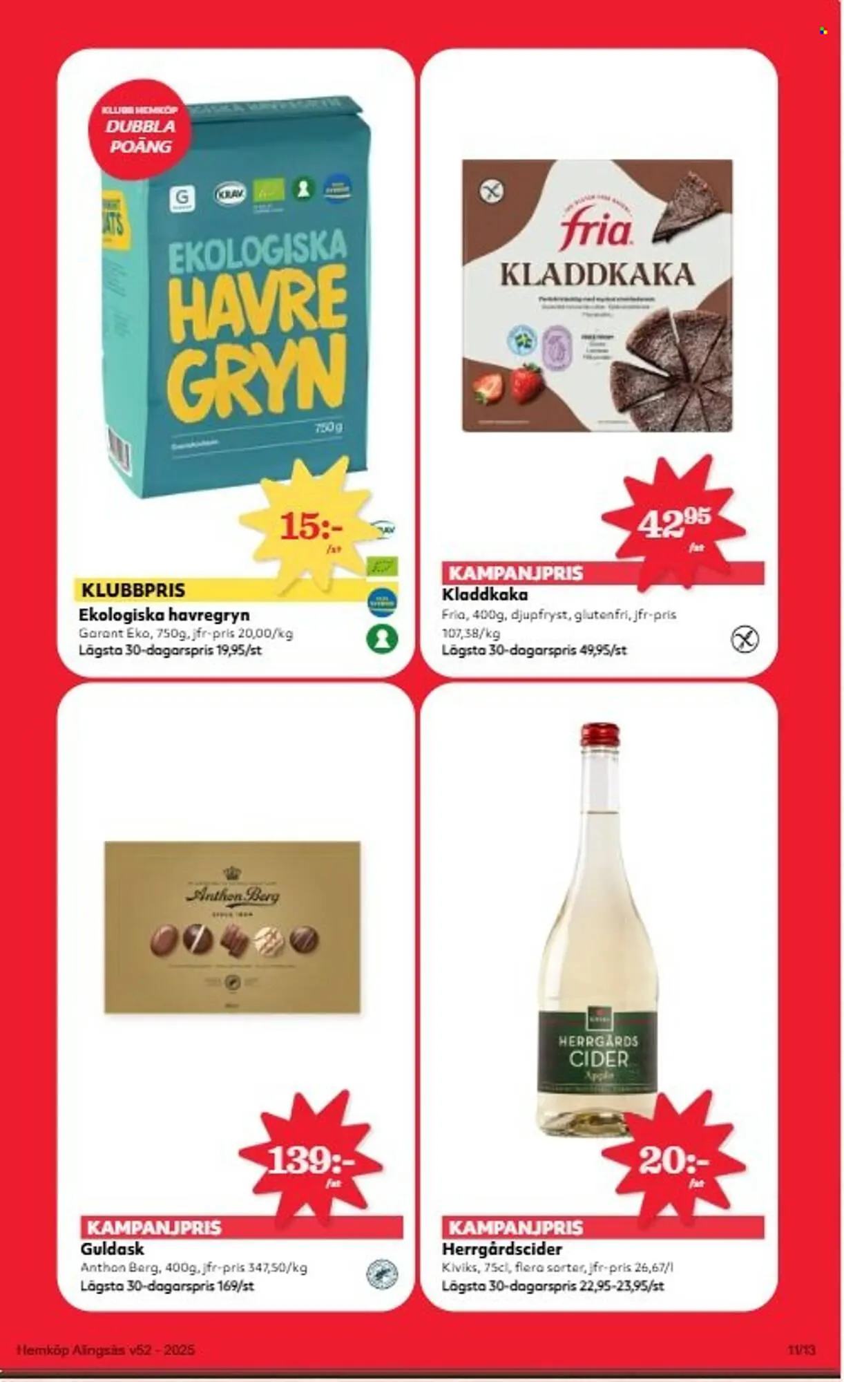 Hemköp reklamblad från 22 december till 28 december 2025 - Reklamblad sidor 11
