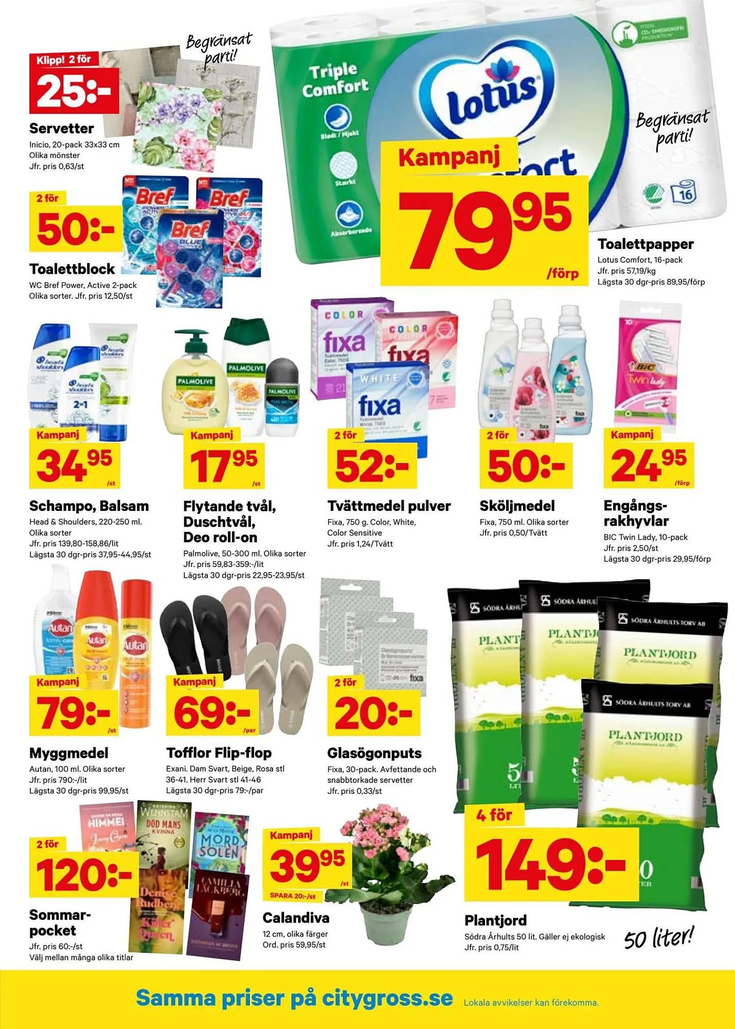 City Gross reklamblad från 7 juli till 13 juli 2025 - Reklamblad sidor 7