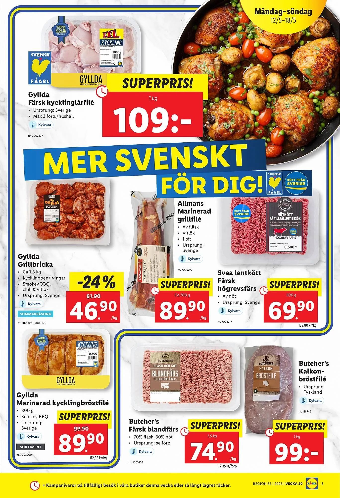 Lidl reklamblad från 12 maj till 18 maj 2025 - Reklamblad sidor 3