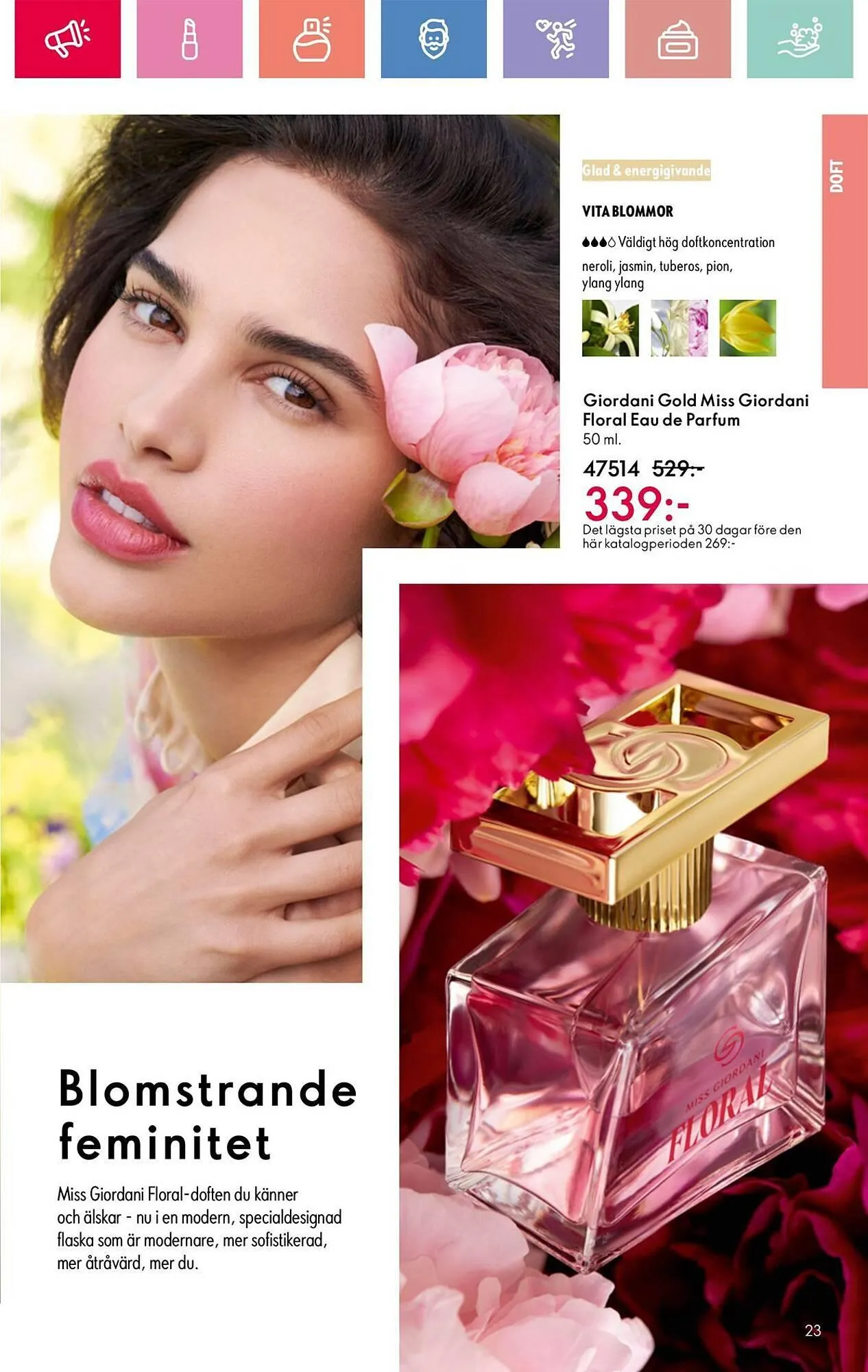 Oriflame reklamblad från 24 augusti till 13 september 2025 - Reklamblad sidor 23