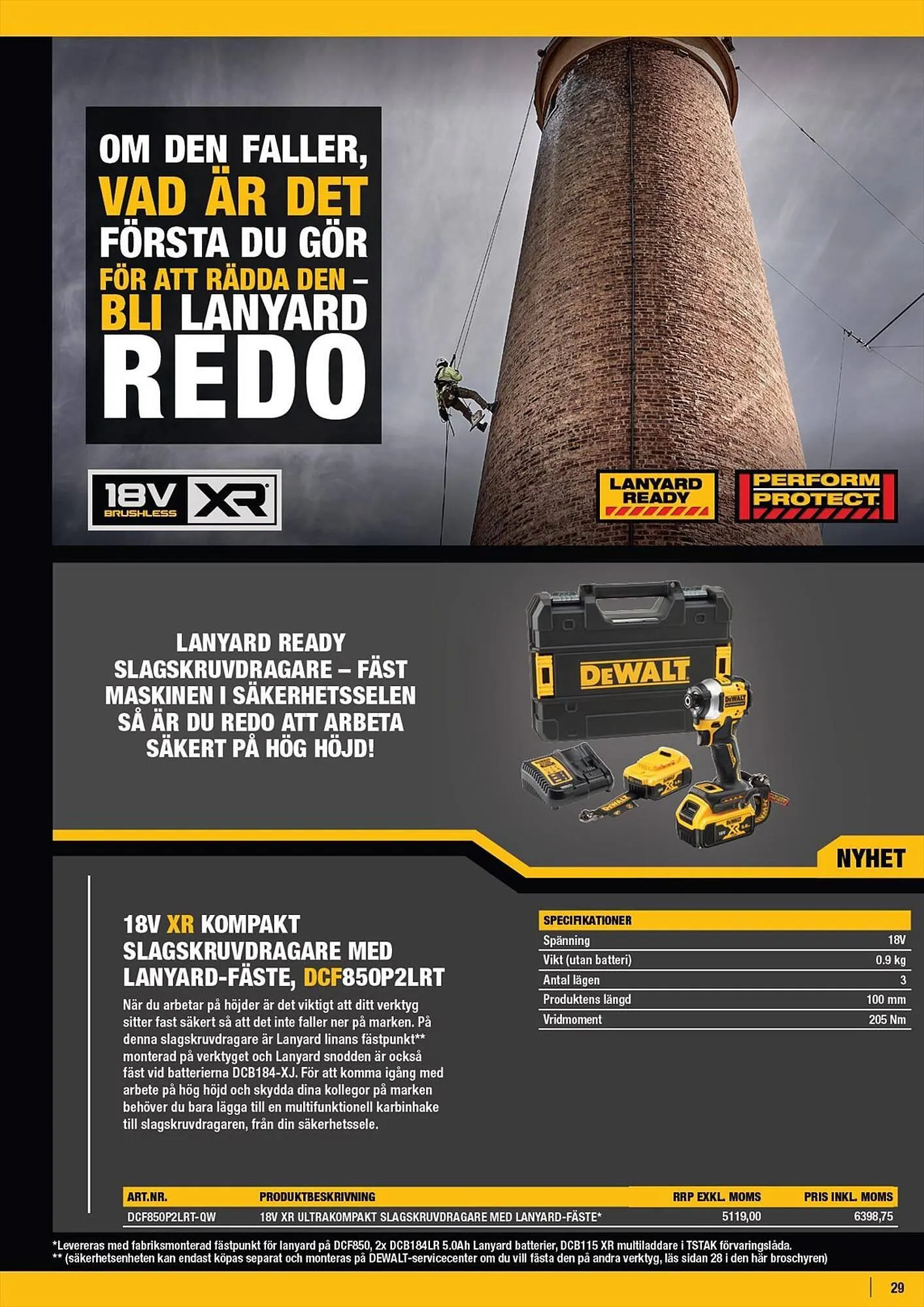 Dewalt reklamblad från 5 maj till 31 december 2023 - Reklamblad sidor 29