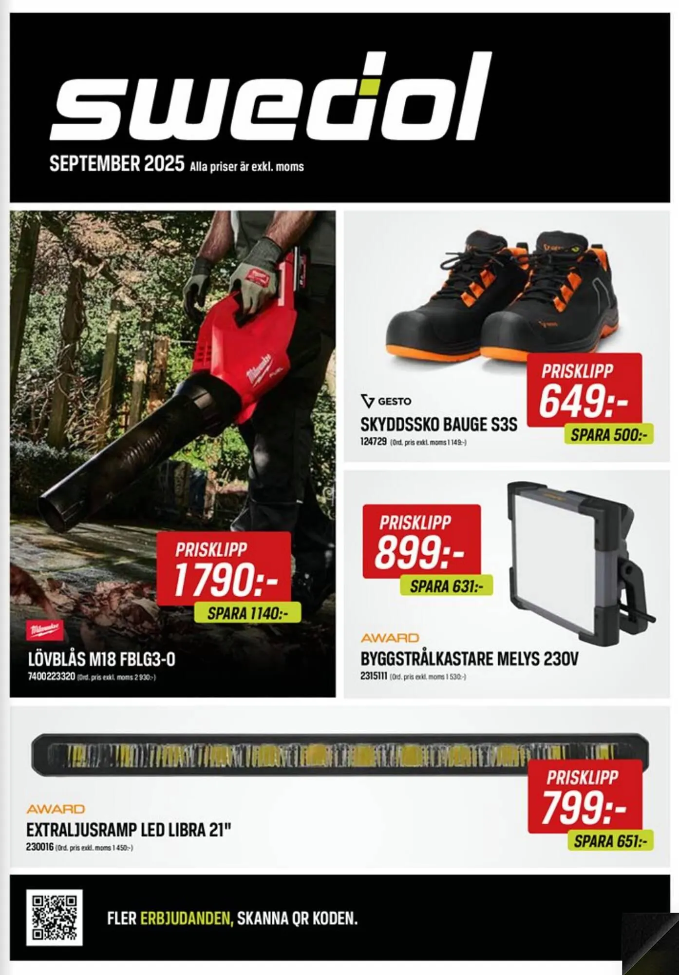 Tools reklamblad från 1 september till 10 september 2025 - Reklamblad sidor 1