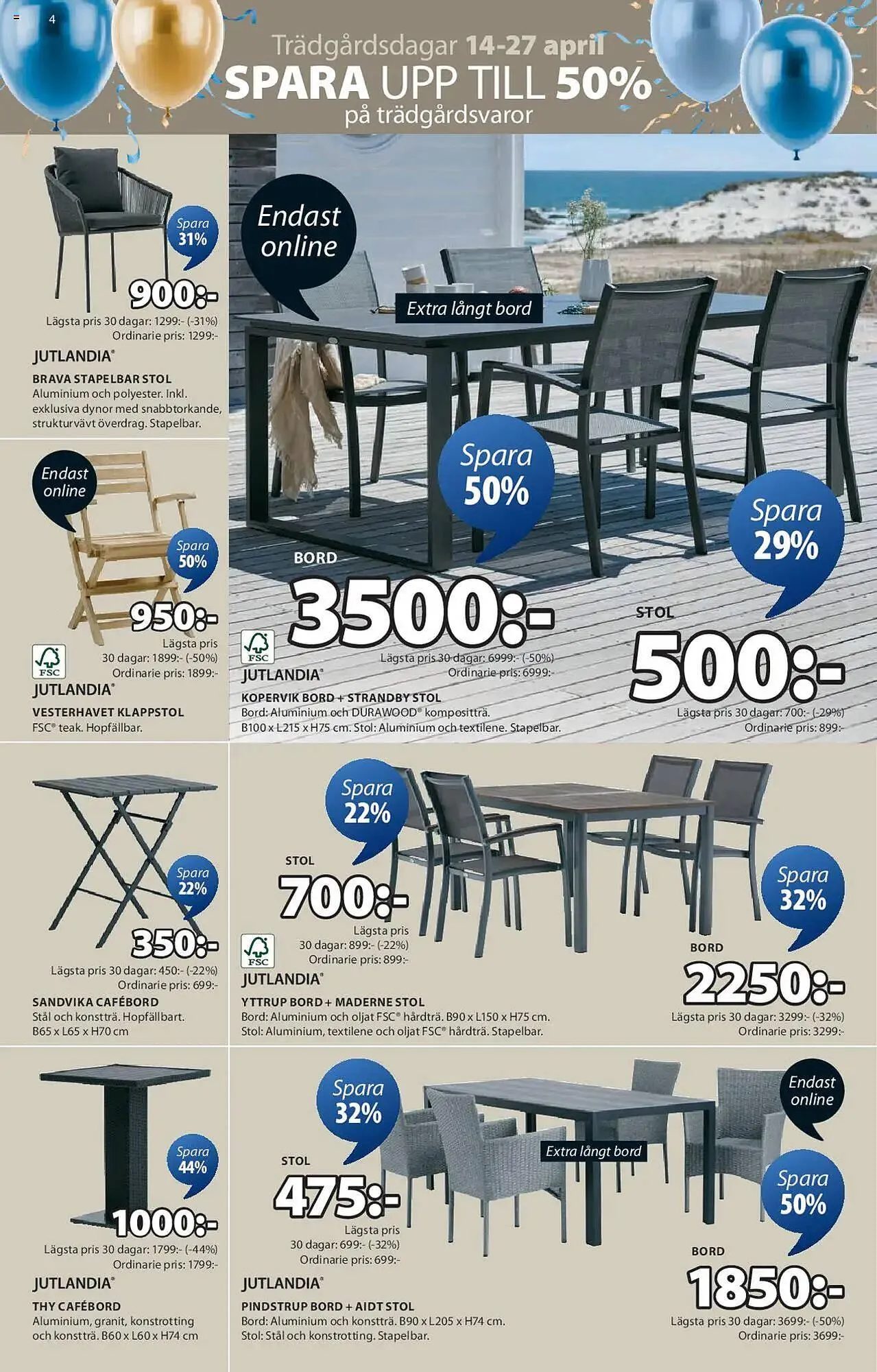 JYSK reklamblad från 14 april till 27 april 2025 - Reklamblad sidor 4